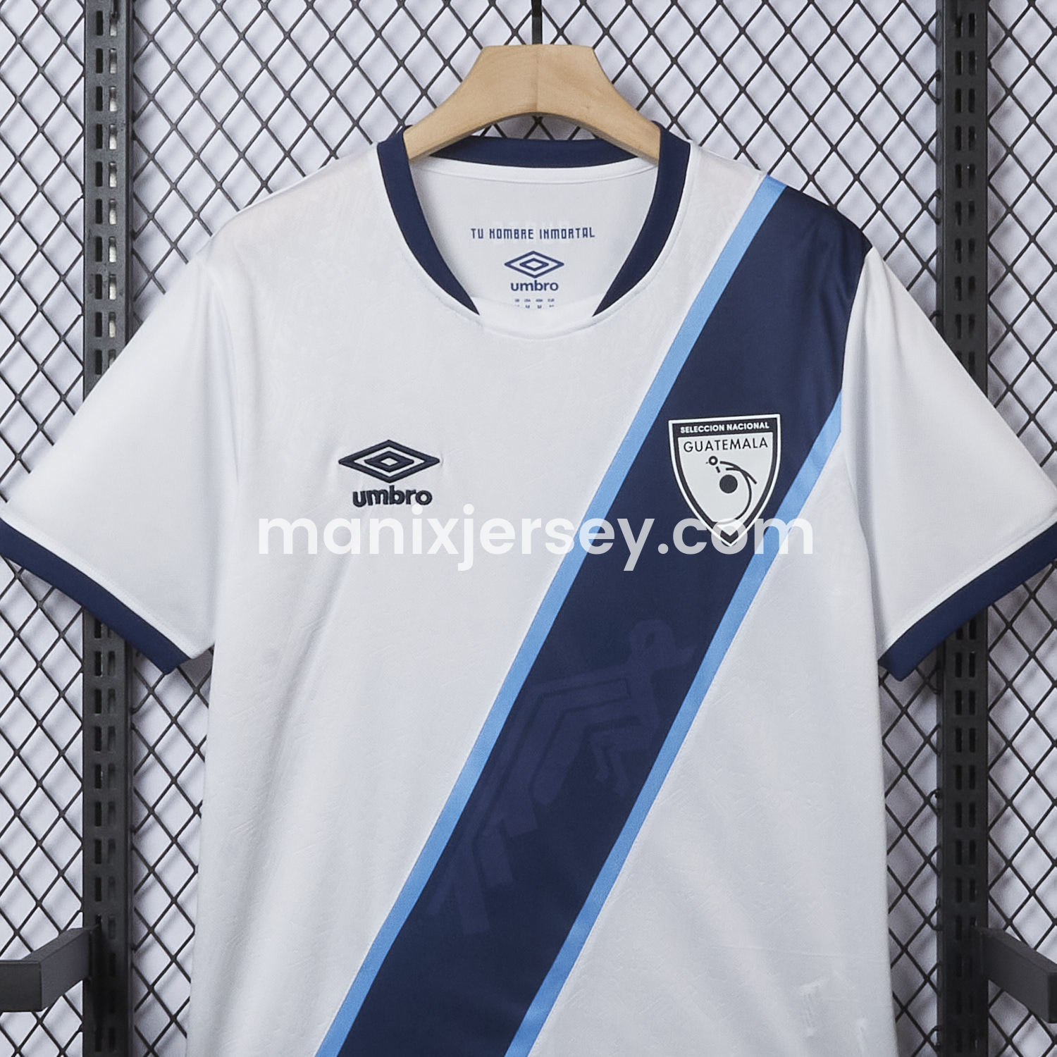 ManixJersey.com | Guatemala 25-26 Home Jersey - Fans Version -Customize Name, Number and Patch | Worldwide Shipping