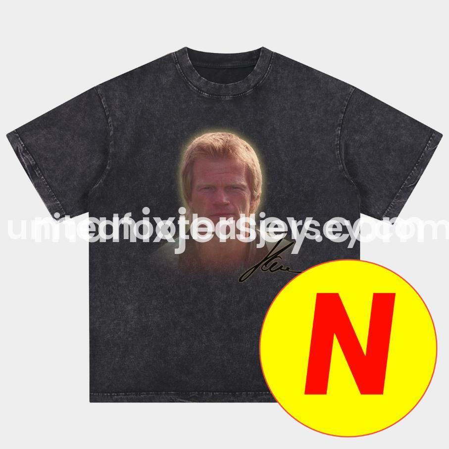 ManixJersey.com | Bayern Munich 125th Legendary Players Oversized Washed T-Shirt -Customize Name, Number and Patch | Worldwide Shipping