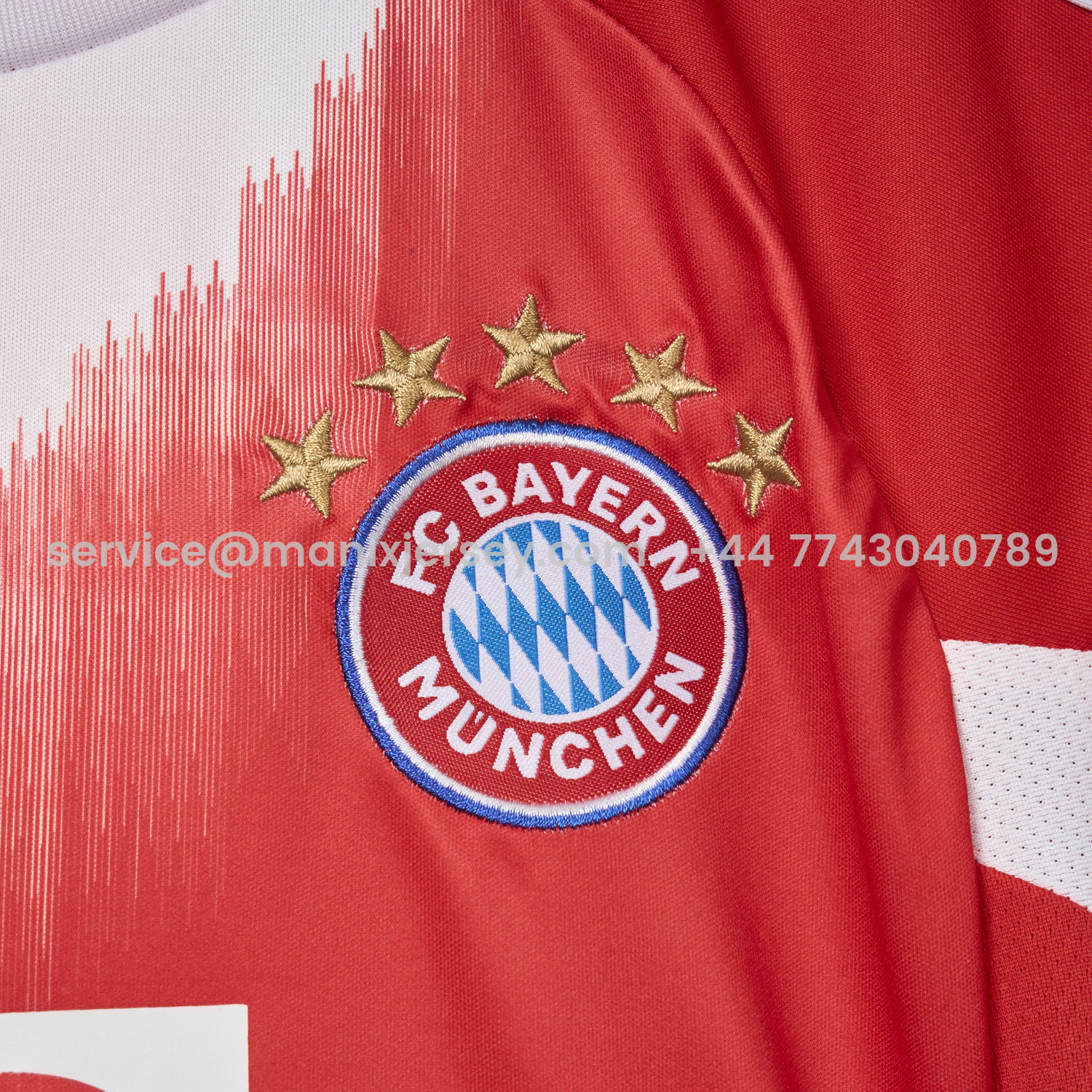 ManixJersey.com | Bayern Munich 25-26 Home Müller Limited Edition Kids Kit -Customize Name, Number and Patch | Worldwide Shipping