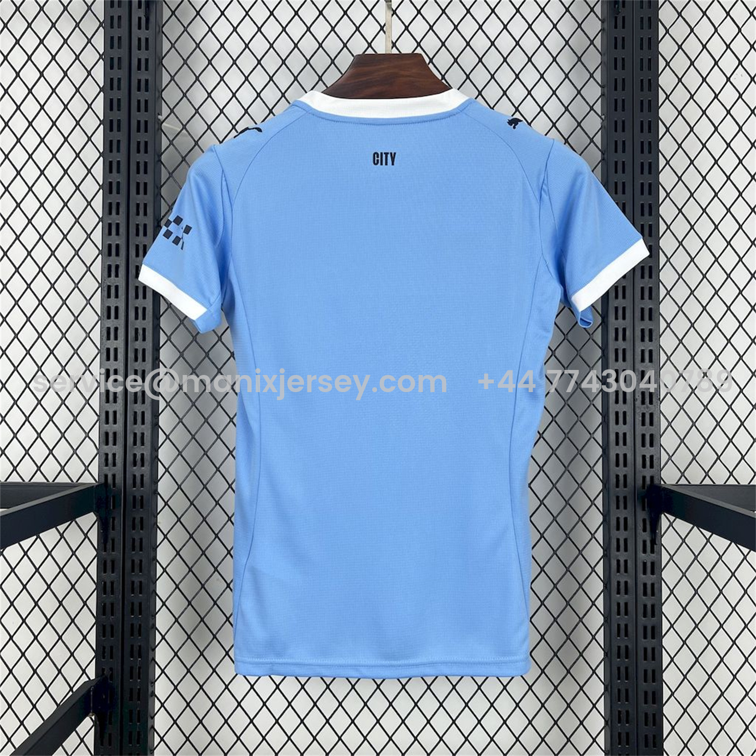 ManixJersey.com | Women's Manchester City 25-26 Home Jersey -Customize Name, Number and Patch | Worldwide Shipping
