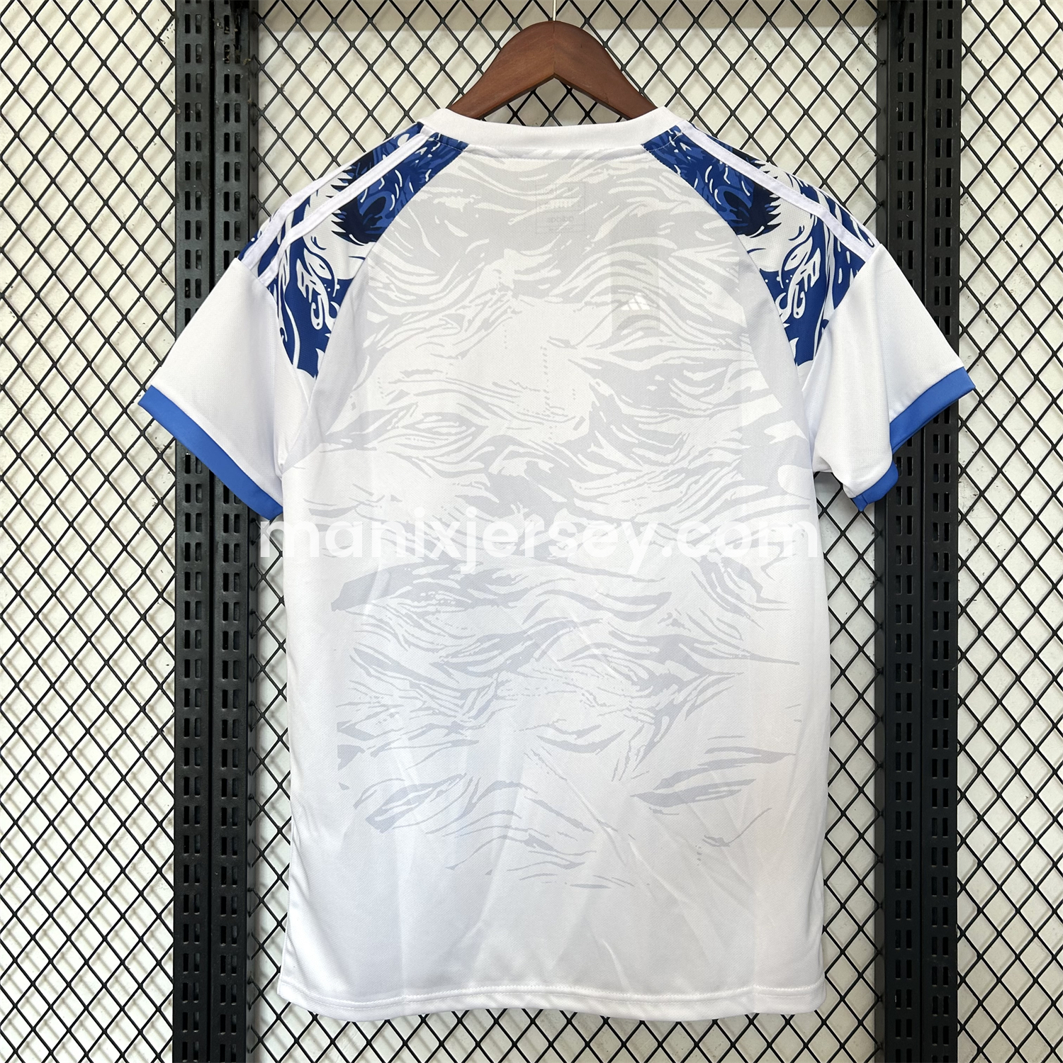 ManixJersey.com | Japan 25-26 Blue Dragon White Jersey - Fans Version -Customize Name, Number and Patch | Worldwide Shipping