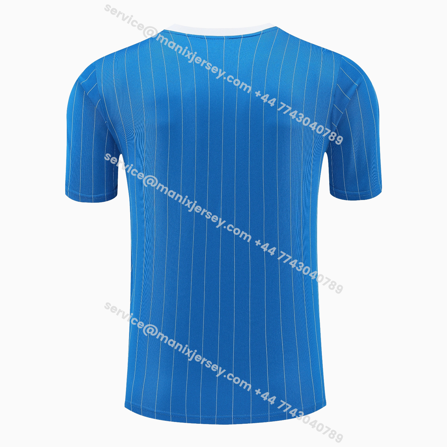 ManixJersey.com | Real Madrid 25-26 Short-Sleeve Training Set - Blue Vest & Blue Shorts -Customize Name, Number and Patch | Worldwide Shipping