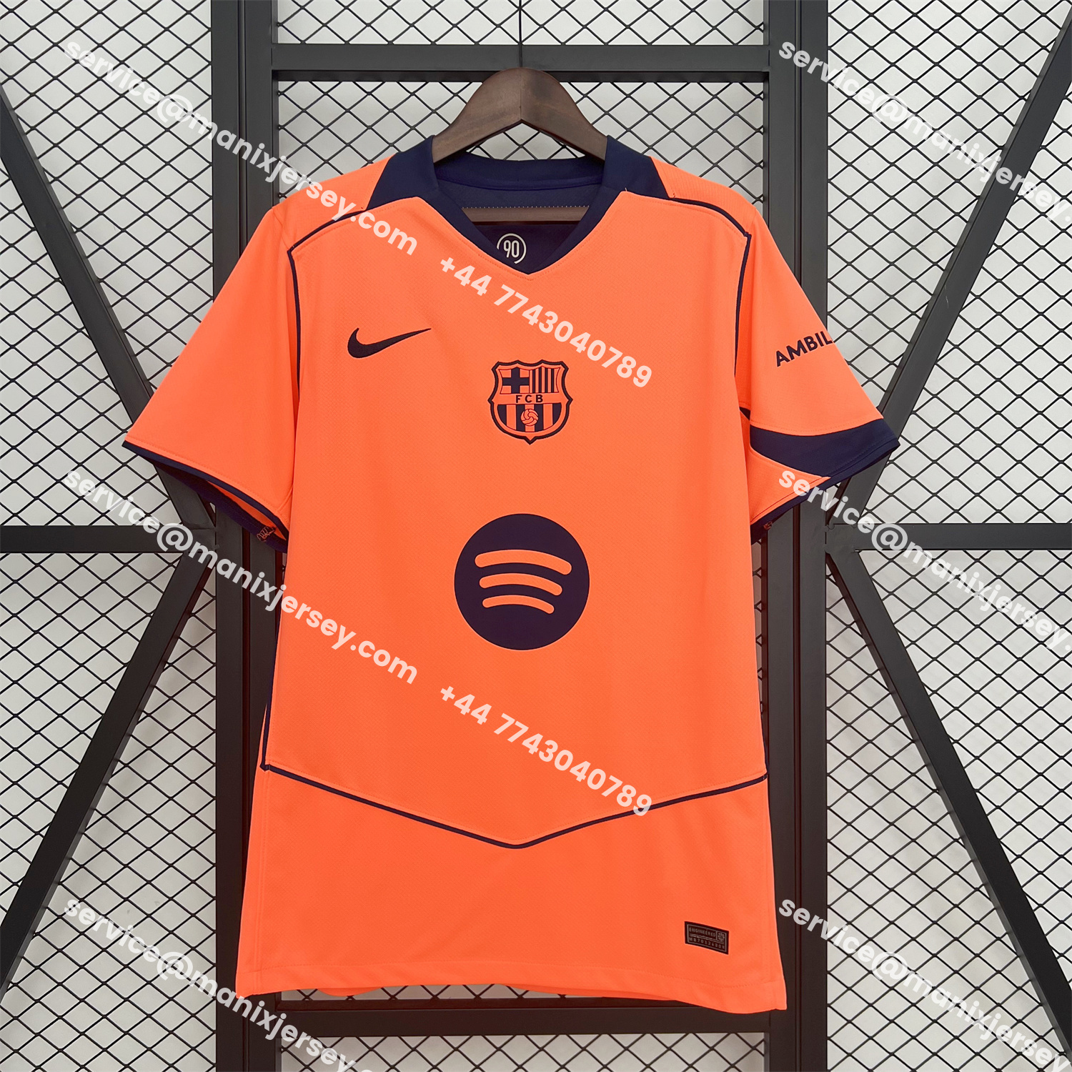 ManixJersey.com | Barcelona 25-26 Third Jersey - Fans Version -Customize Name, Number and Patch | Worldwide Shipping