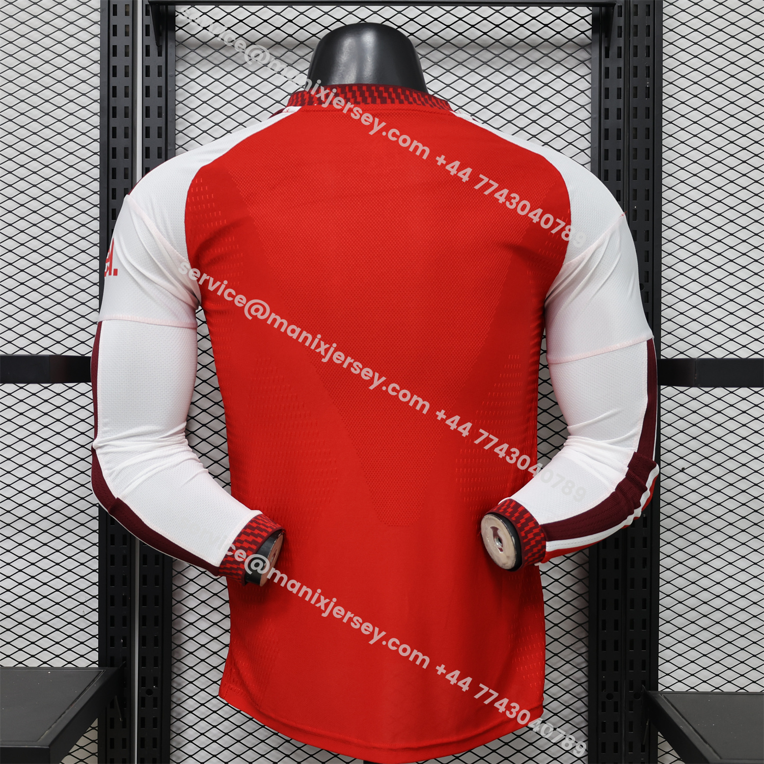Arsenal 26-27 Home Long Sleeves Jersey - Player Version:football jersey mysite: unitedjerseyfootball 邓江浪:football
