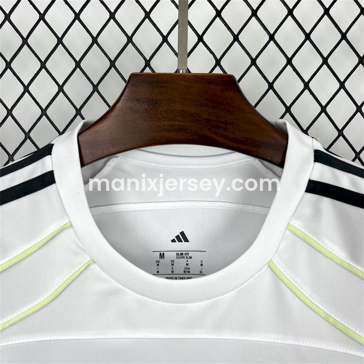 ManixJersey.com | Real Madrid 25-26 Urban Purist Throwback White Jersey - Fans Version -Customize Name, Number and Patch | Worldwide Shipping
