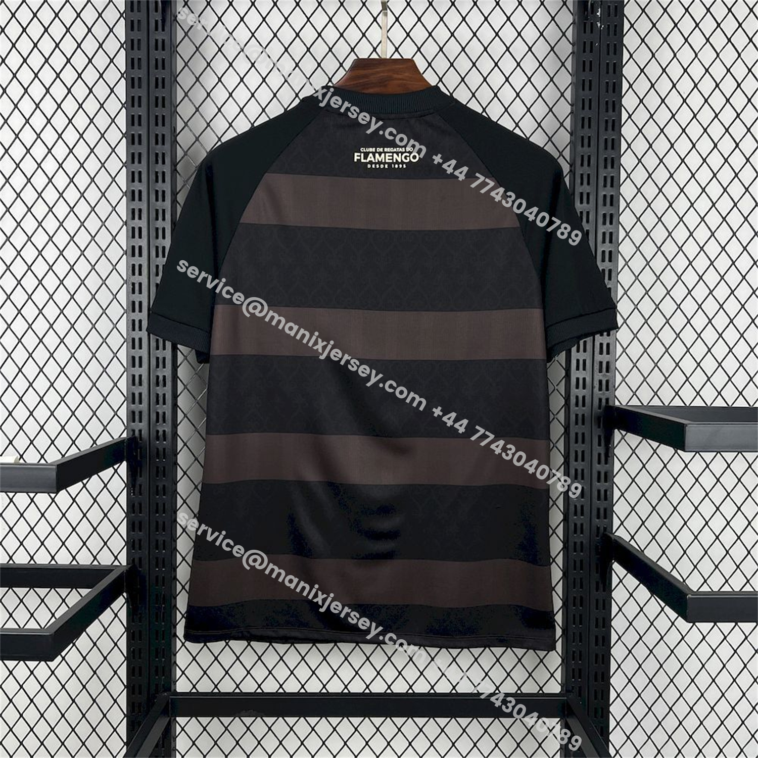 ManixJersey.com | Flamengo 25-26 Brown And Black Special Jersey - Fans Version -Customize Name, Number and Patch | Worldwide Shipping