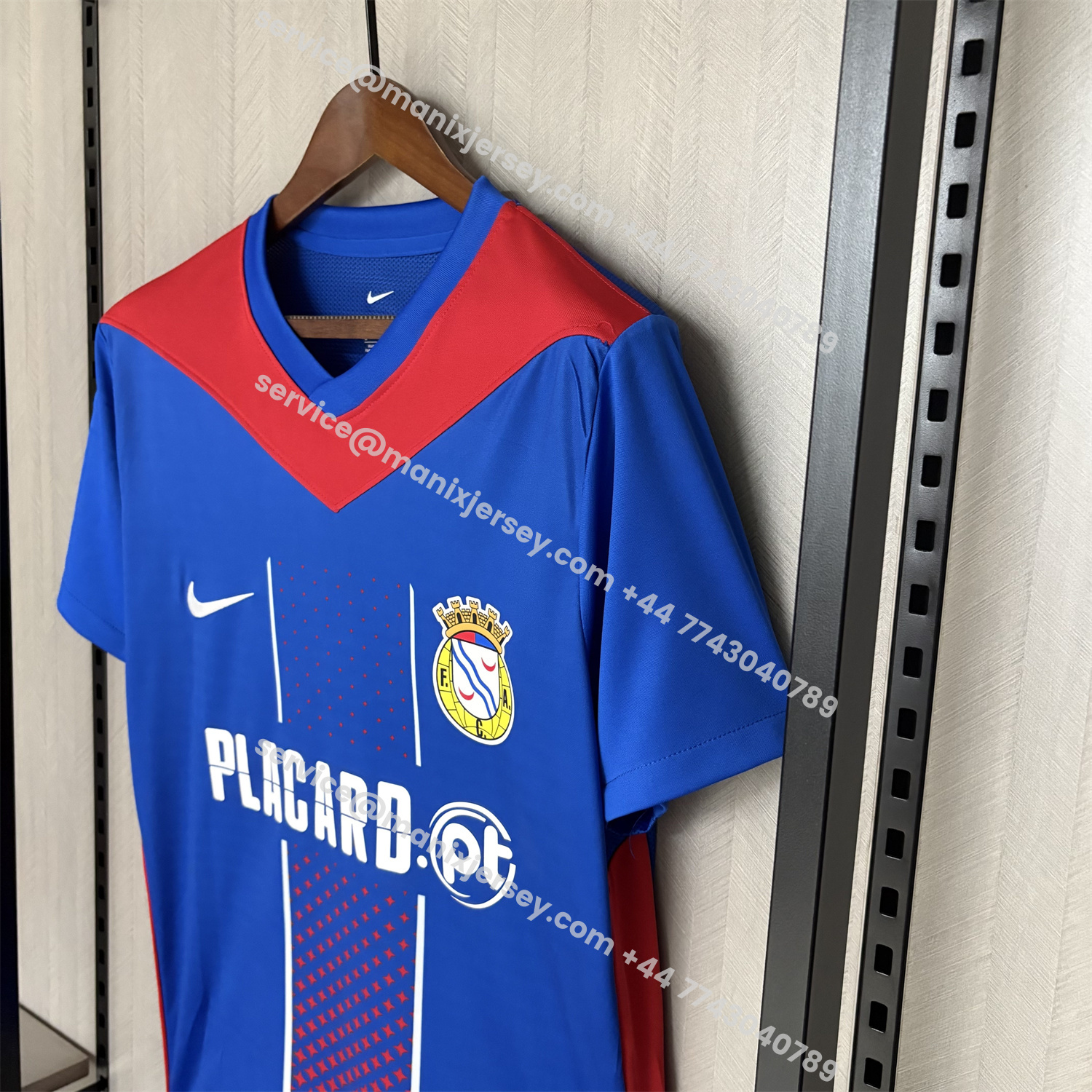 ManixJersey.com | Alverca 25-26 Home Blue Jersey - Fans Version -Customize Name, Number and Patch | Worldwide Shipping