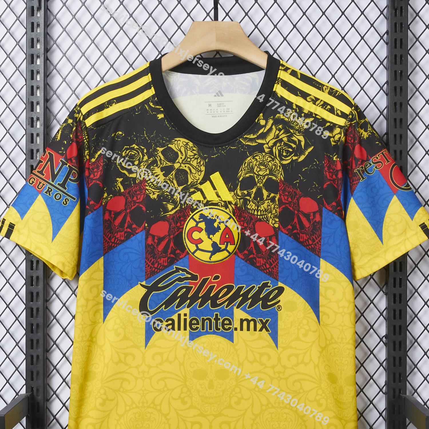 ManixJersey.com | Club América 25-26 Día de Muertos Home Jersey - Fans Version -Customize Name, Number and Patch | Worldwide Shipping