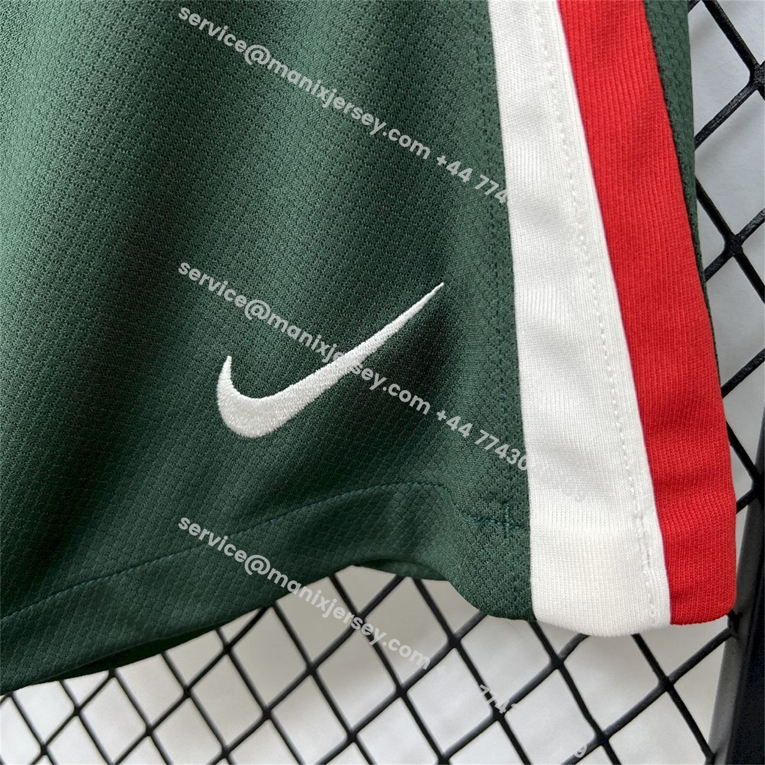 ManixJersey.com | C.H.E.L.S.E.A 25-26 Away Green Shorts - Fans Version -Customize Name, Number and Patch | Worldwide Shipping