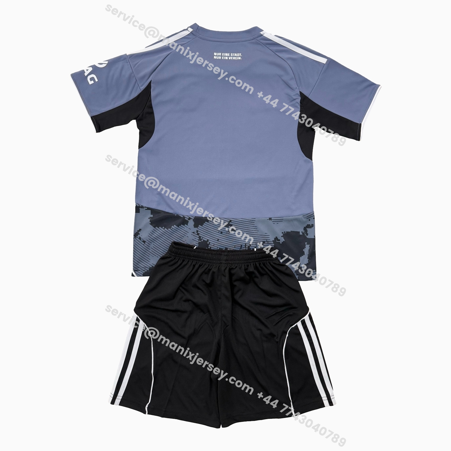 ManixJersey.com | Frankfurt 25-26 Third Kids Kit -Customize Name, Number and Patch | Worldwide Shipping