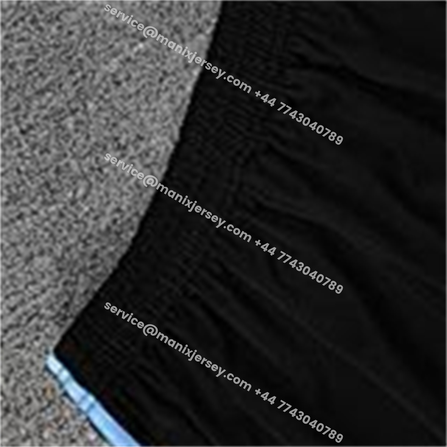 ManixJersey.com | Argentina 25-26 Short-Sleeve Training Set - Blue Stripes Black Top & Black Shorts -Customize Name, Number and Patch | Worldwide Shipping