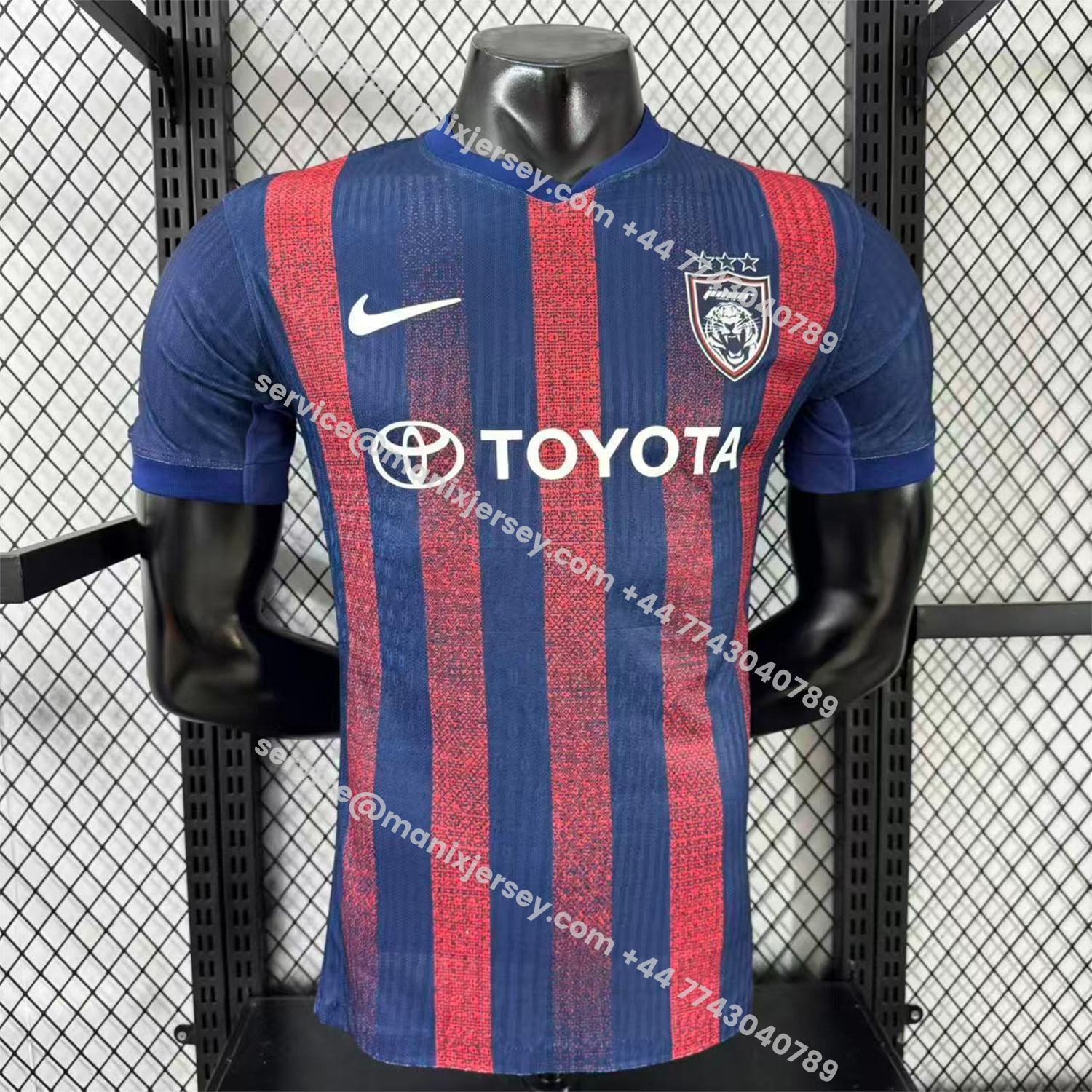 ManixJersey.com | Johor DT 25-26 Home Jersey - Player Version -Customize Name, Number and Patch | Worldwide Shipping