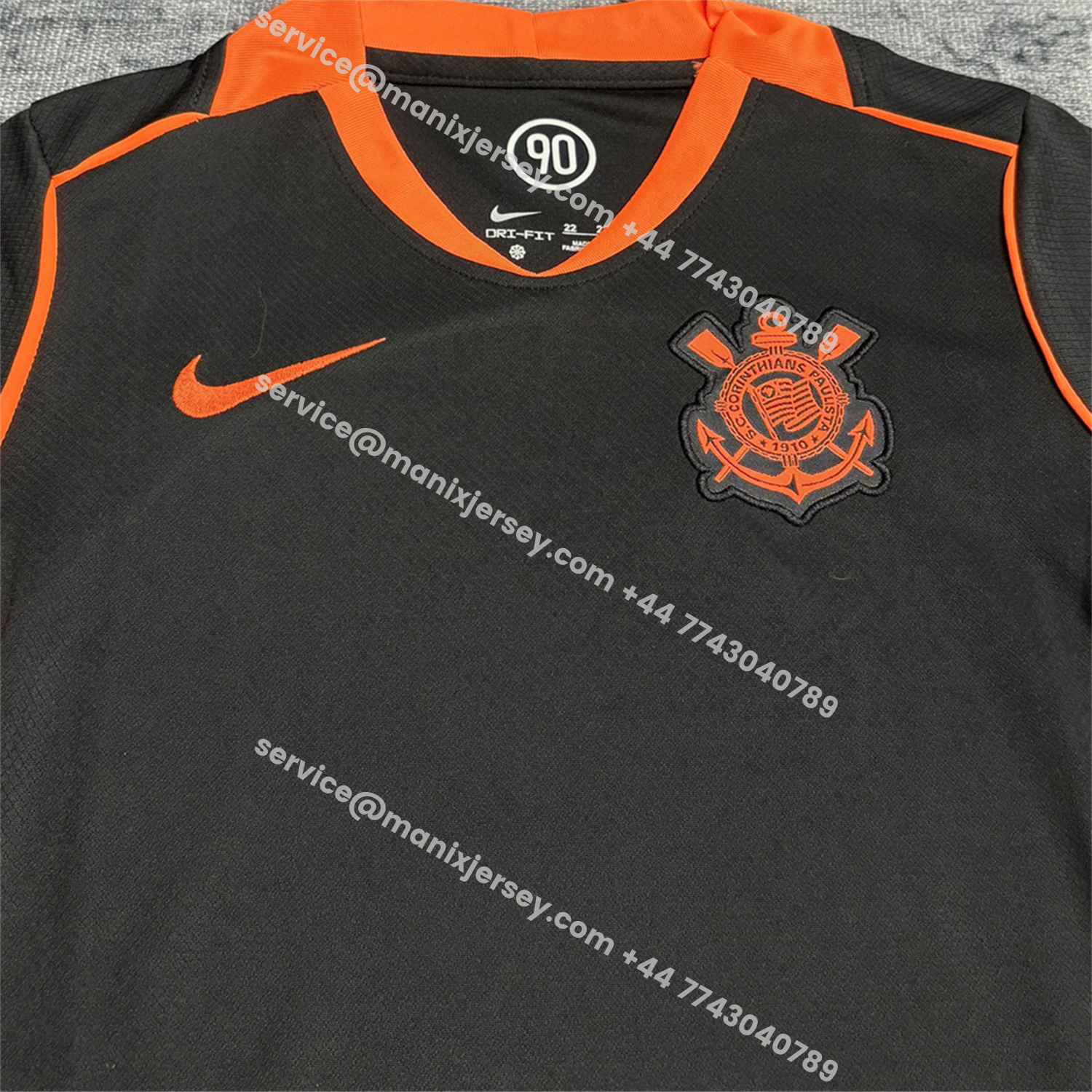 ManixJersey.com | Corinthians 25-26 Third Kids Kit -Customize Name, Number and Patch | Worldwide Shipping