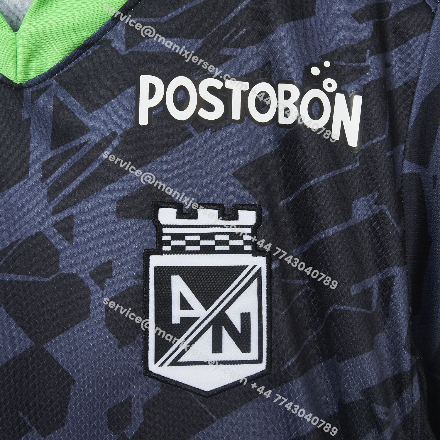 ManixJersey.com | Atlético Nacional 2026 Third Jersey - Fans Version -Customize Name, Number and Patch | Worldwide Shipping