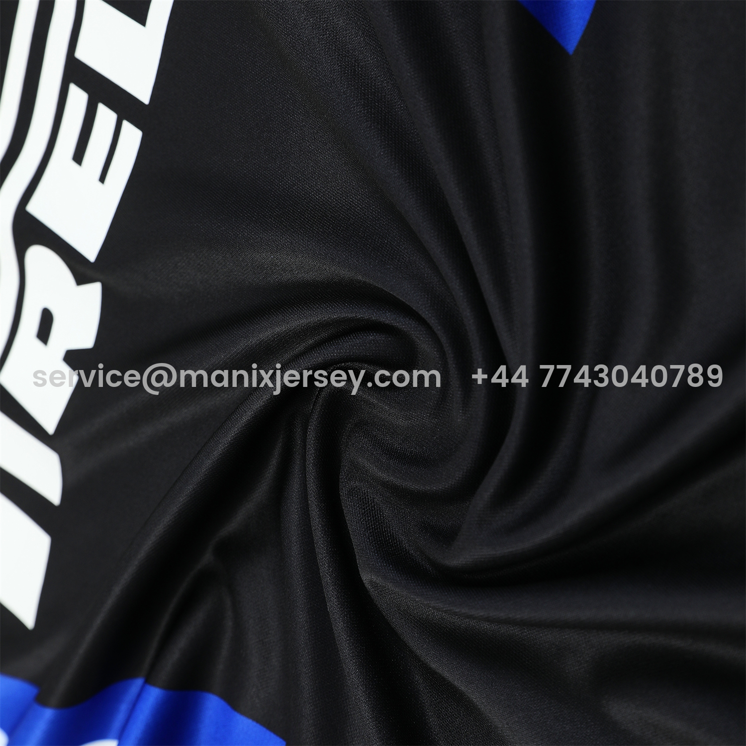 ManixJersey.com | Inter Milan 25-26 Short-Sleeve Training Set - Black Top & Black Shorts -Customize Name, Number and Patch | Worldwide Shipping