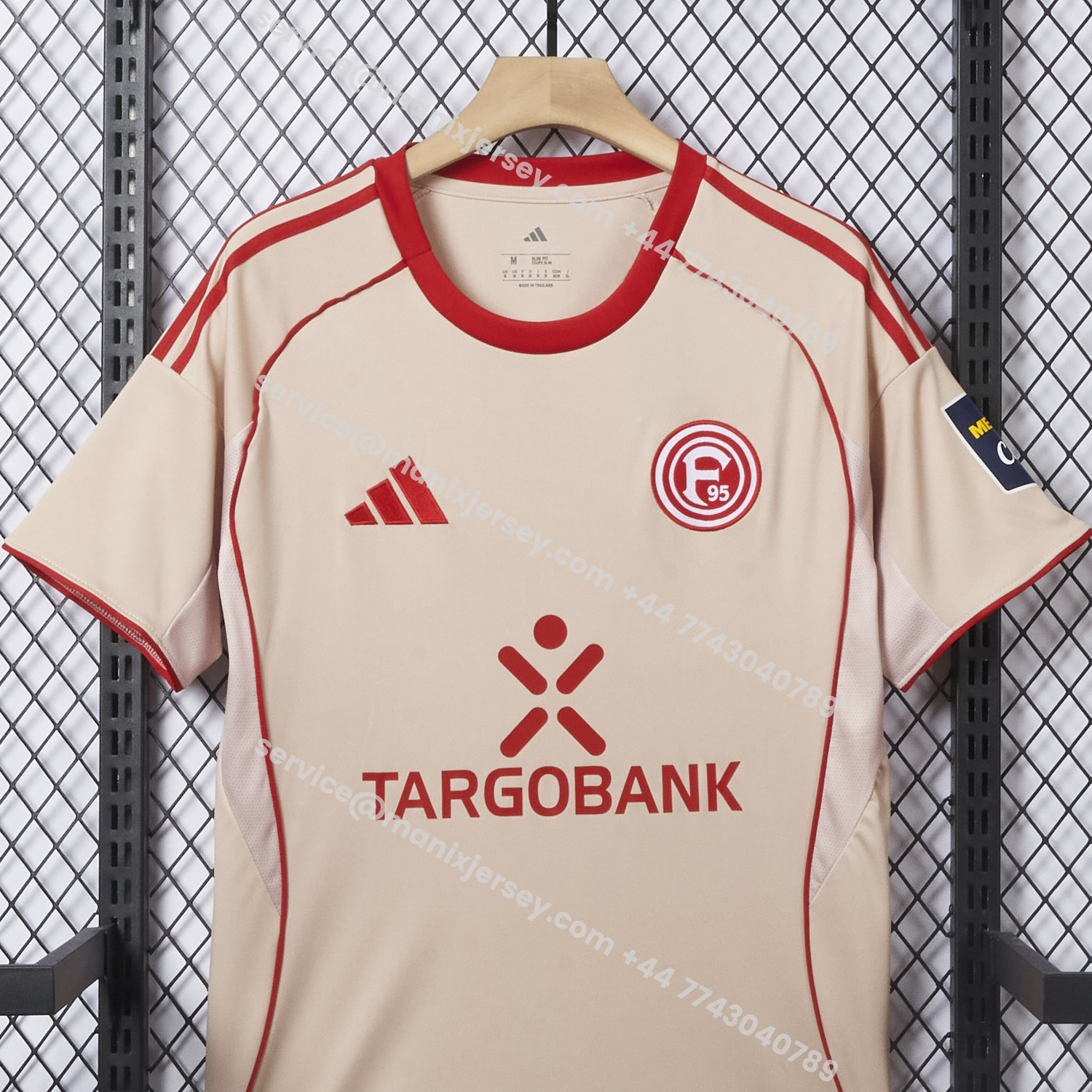 ManixJersey.com | Fortuna Düsseldorf 25-26 Third Jersey - Fans Version -Customize Name, Number and Patch | Worldwide Shipping