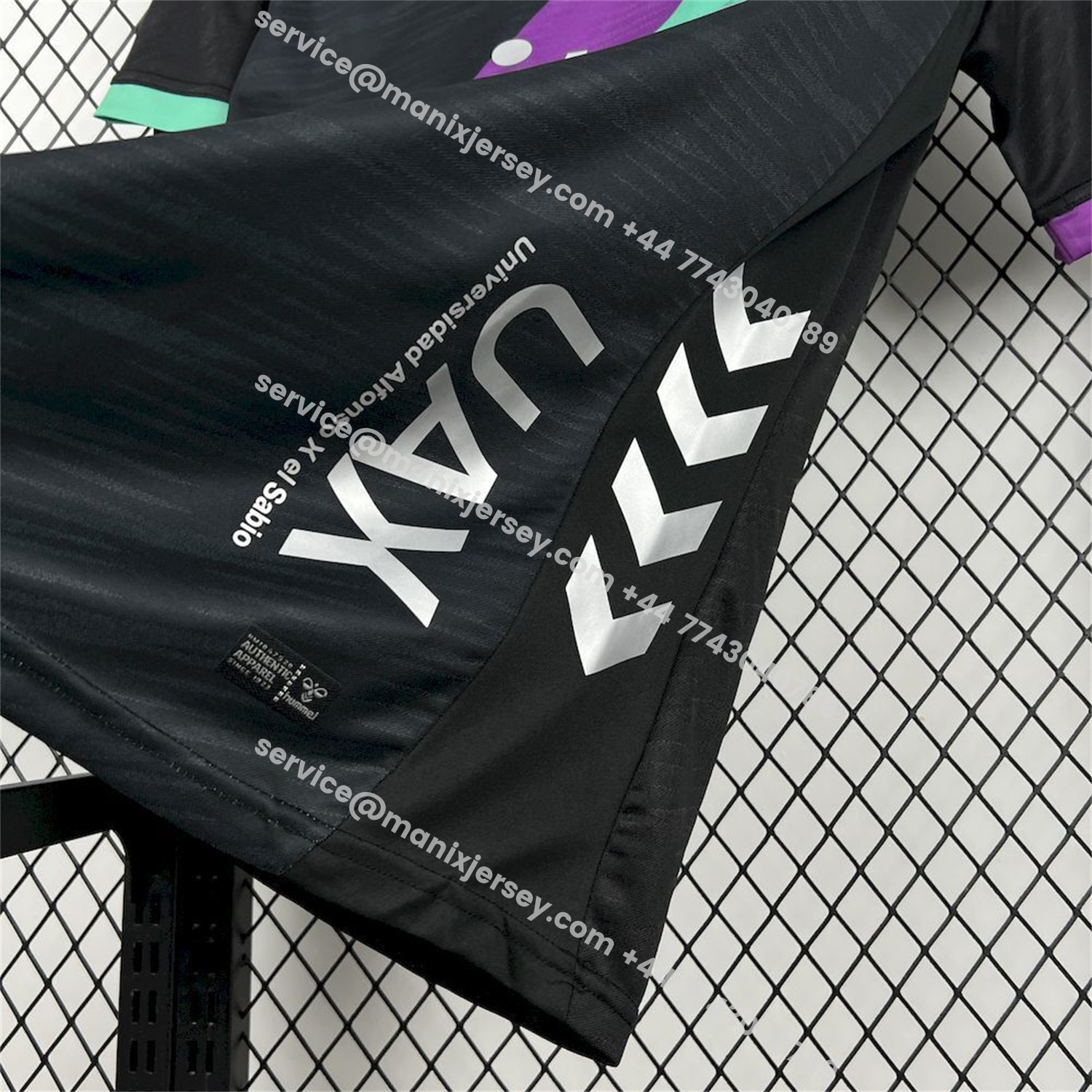 ManixJersey.com | Malaga 25-26 Away Black Jersey - Fans Version -Customize Name, Number and Patch | Worldwide Shipping