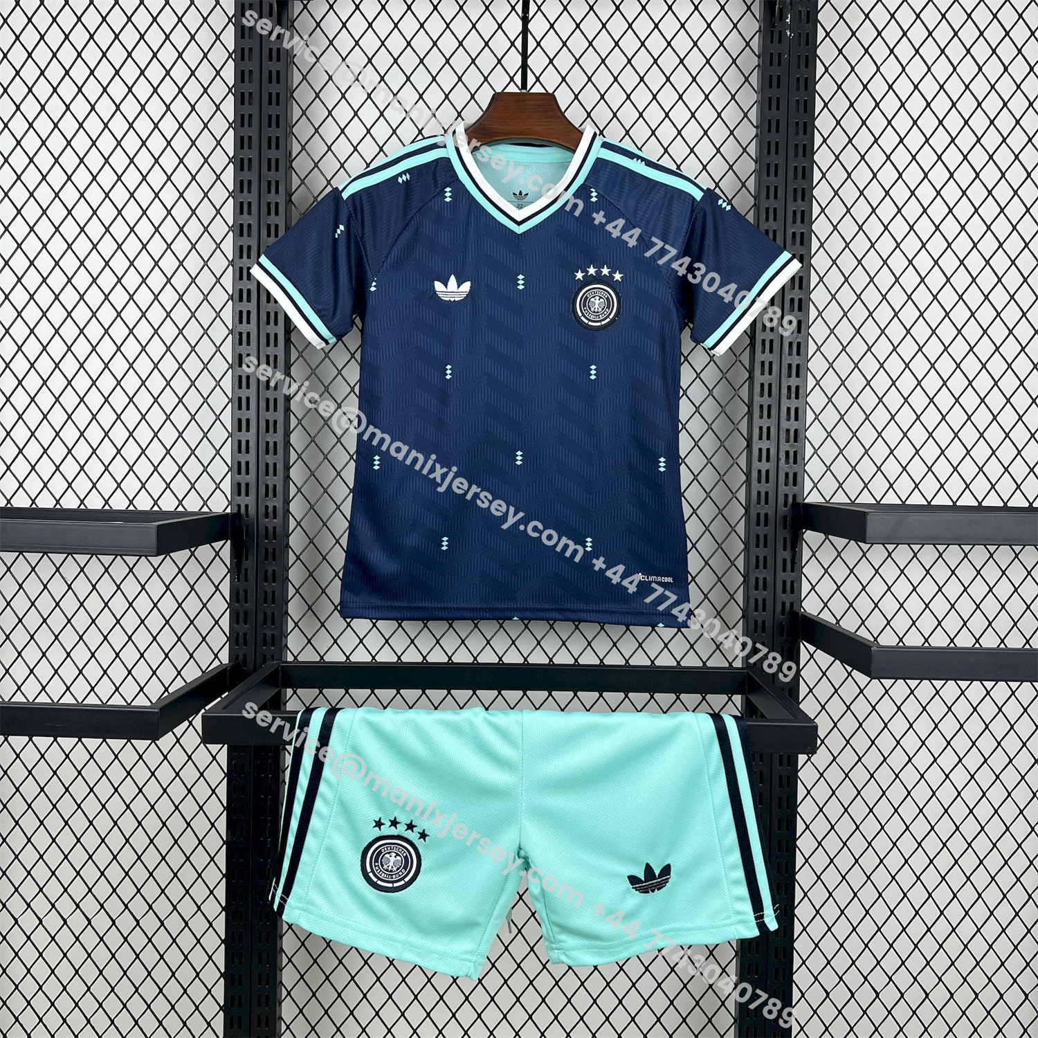 ManixJersey.com | Germany 2026 Away Kids Kit -Customize Name, Number and Patch | Worldwide Shipping