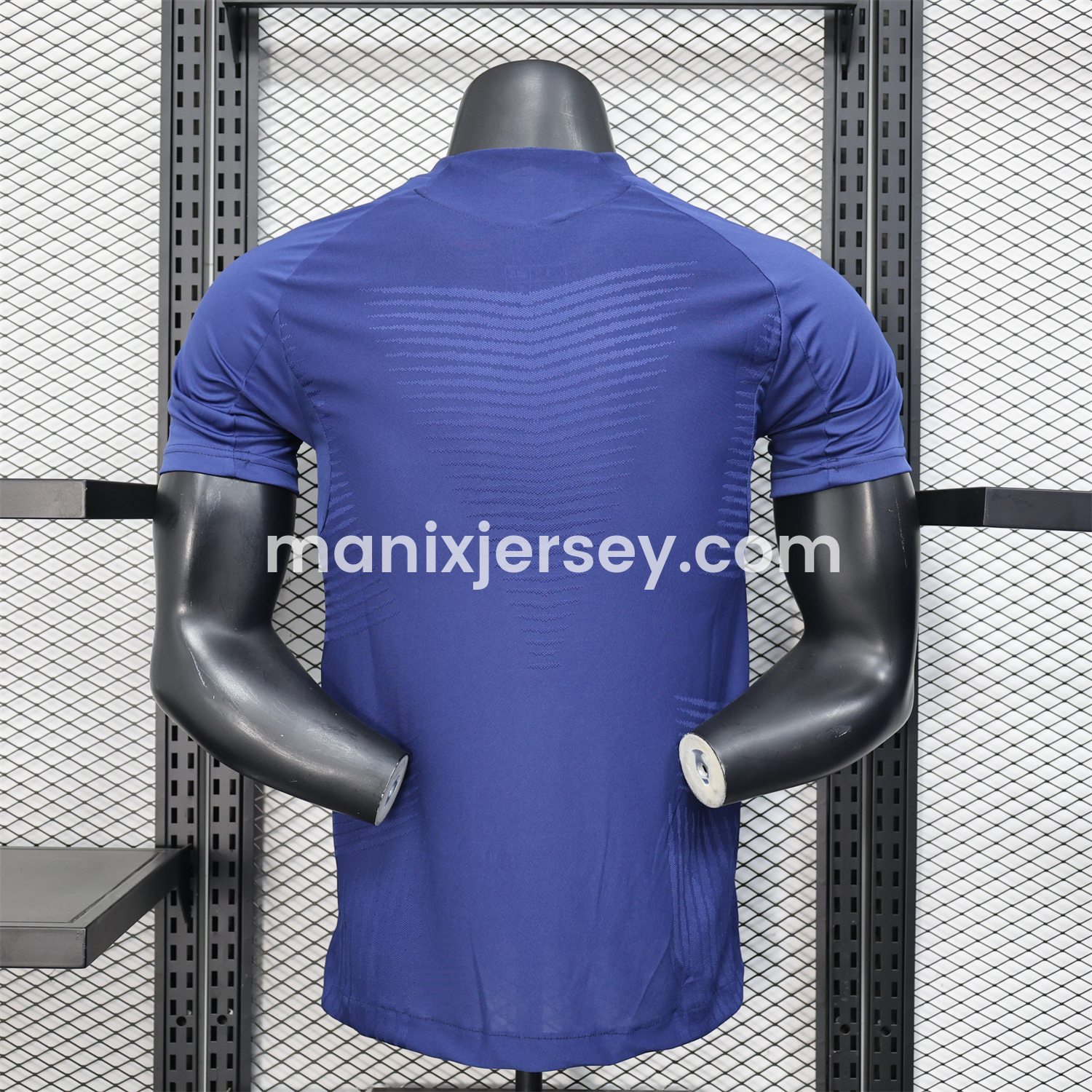 ManixJersey.com | Manchester United 25-26 Blue Training Jersey - Player Version -Customize Name, Number and Patch | Worldwide Shipping