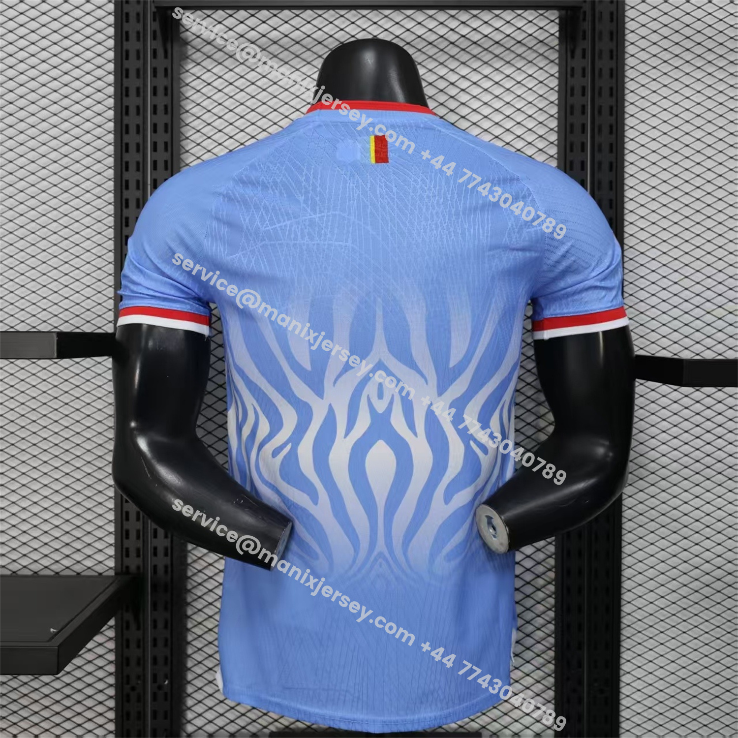 ManixJersey.com | Congo 2026 Home Blue Jersey - Player Version -Customize Name, Number and Patch | Worldwide Shipping