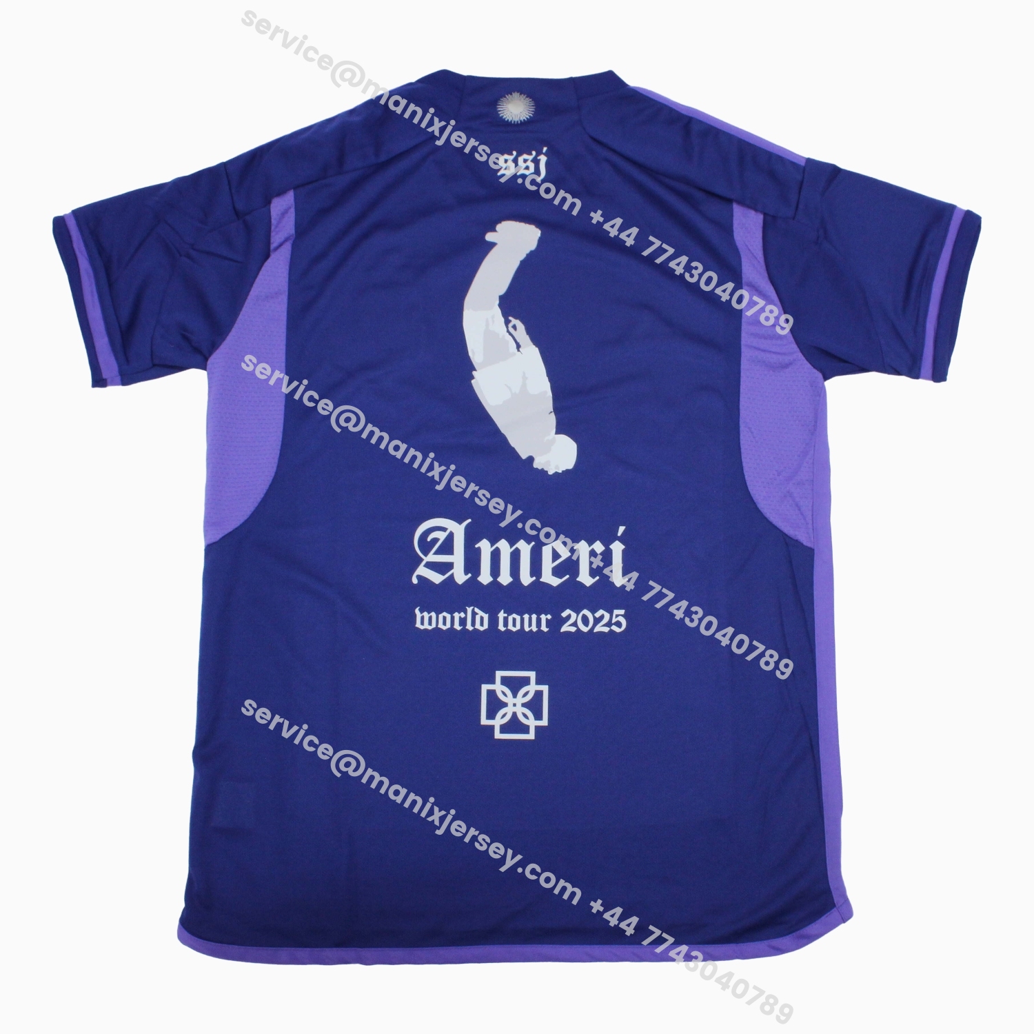 ManixJersey.com | Argentina 2026 Duki Co-branded Special Jersey - Fans Version -Customize Name, Number and Patch | Worldwide Shipping