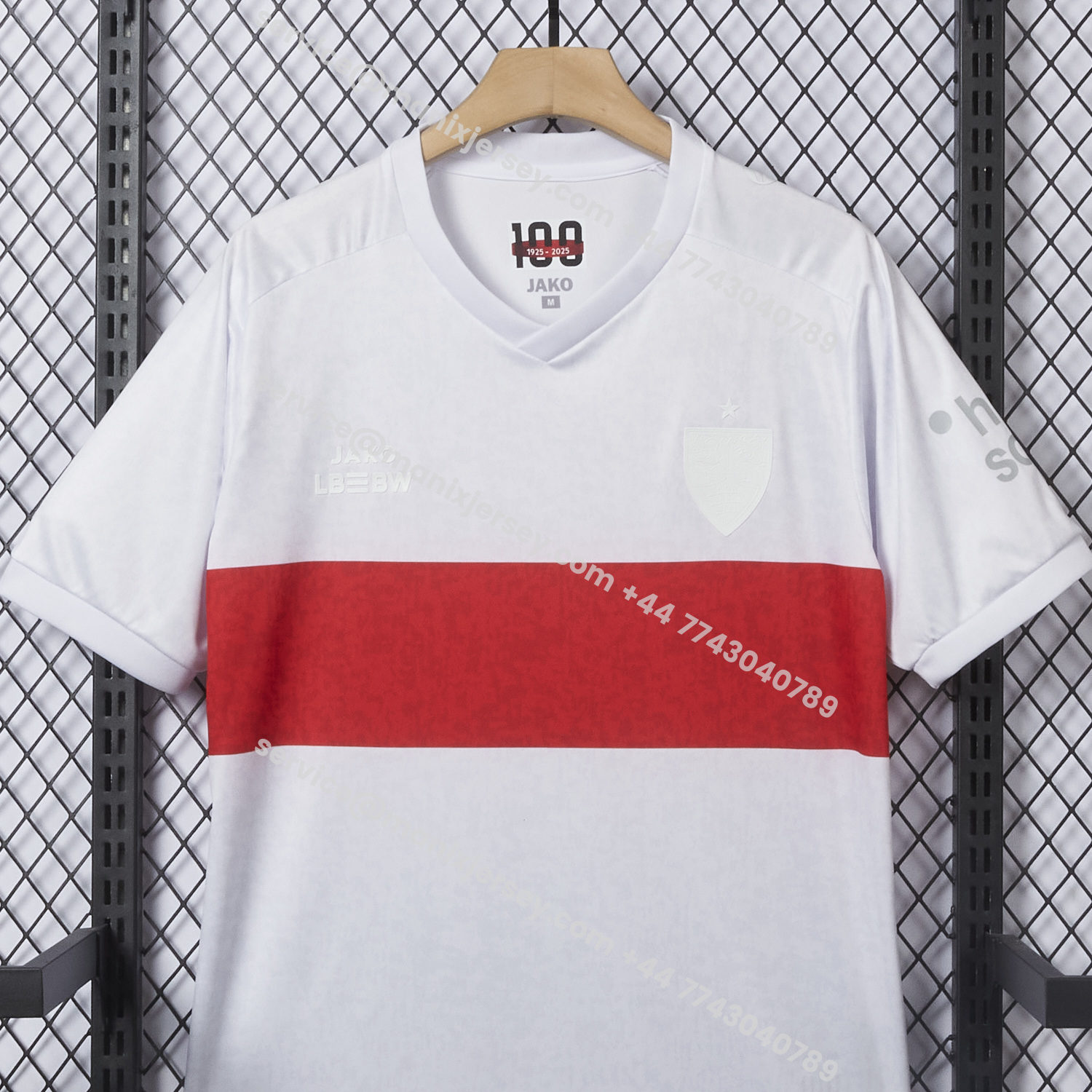 ManixJersey.com | Stuttgart 25-26 100th Anniversary Jersey - Fans Version -Customize Name, Number and Patch | Worldwide Shipping