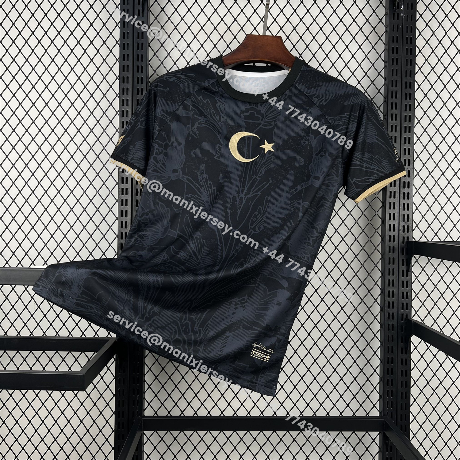 Turkey 2026 Black With Subtle Patterns Special Edition Jersey - Fans Version:football jersey mysite: unitedjerseyfootball 邓江浪:football