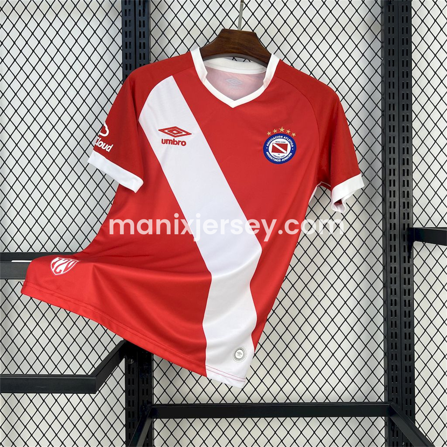 ManixJersey.com | Argentinos Juniors 25-26 Home Jersey - Fans Version -Customize Name, Number and Patch | Worldwide Shipping