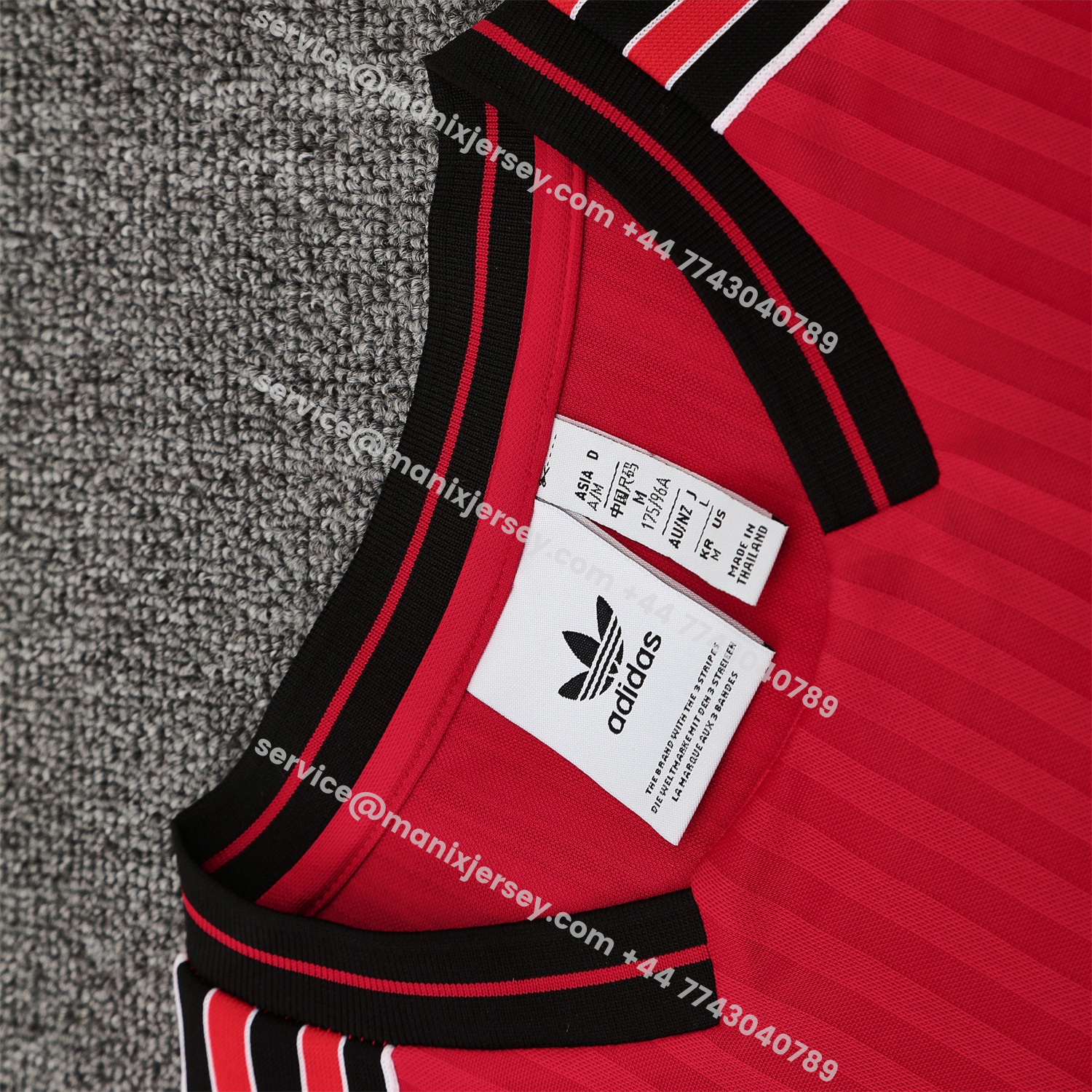 ManixJersey.com | Flamengo 25-26 Short-Sleeve Training Set - Red Vest & Black Shorts -Customize Name, Number and Patch | Worldwide Shipping