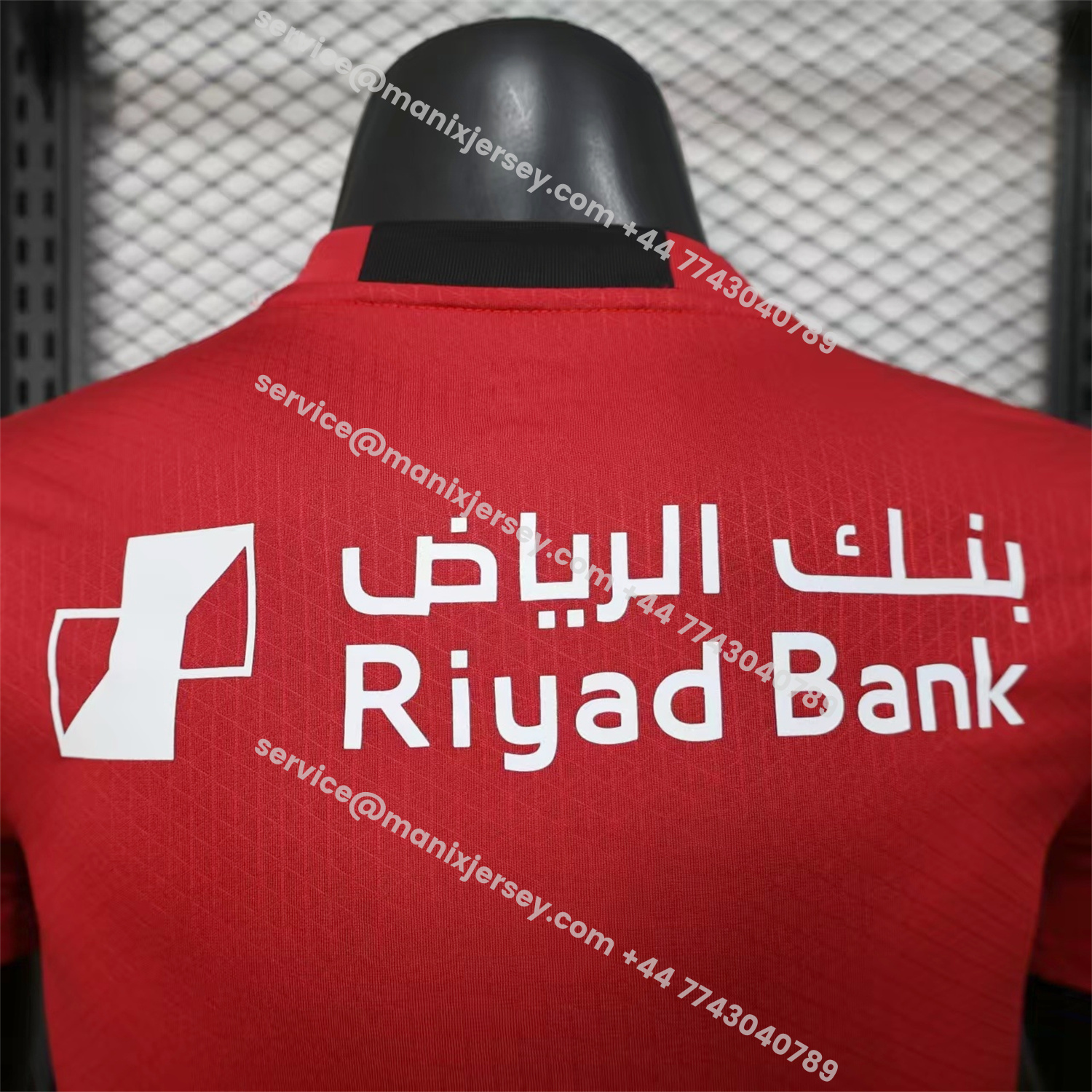 ManixJersey.com | Al Hilal Riyadh Crescent 25-26 Red Special Jersey - Player Version -Customize Name, Number and Patch | Worldwide Shipping