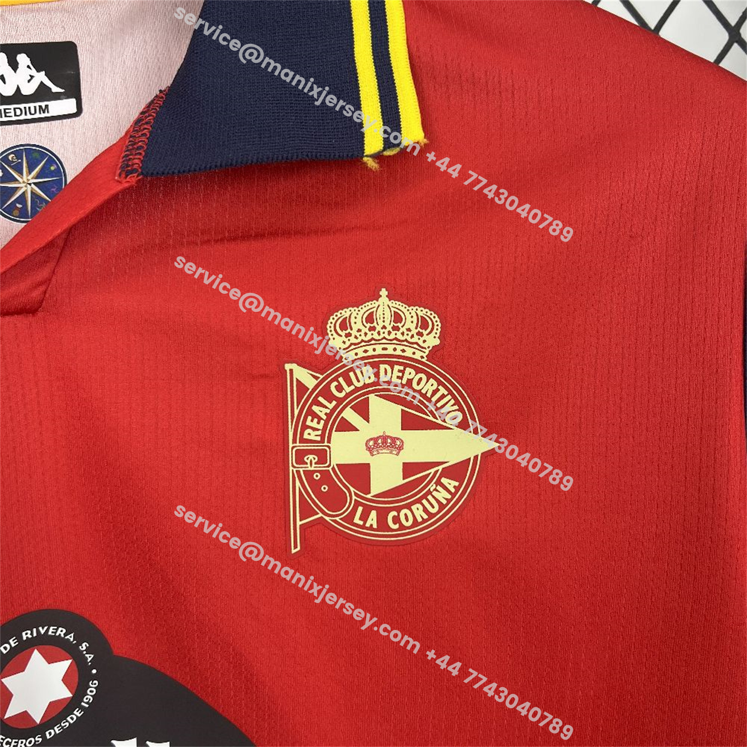 ManixJersey.com | Deportivo de La Coruña 25-26 Away Jersey - Fans Version -Customize Name, Number and Patch | Worldwide Shipping