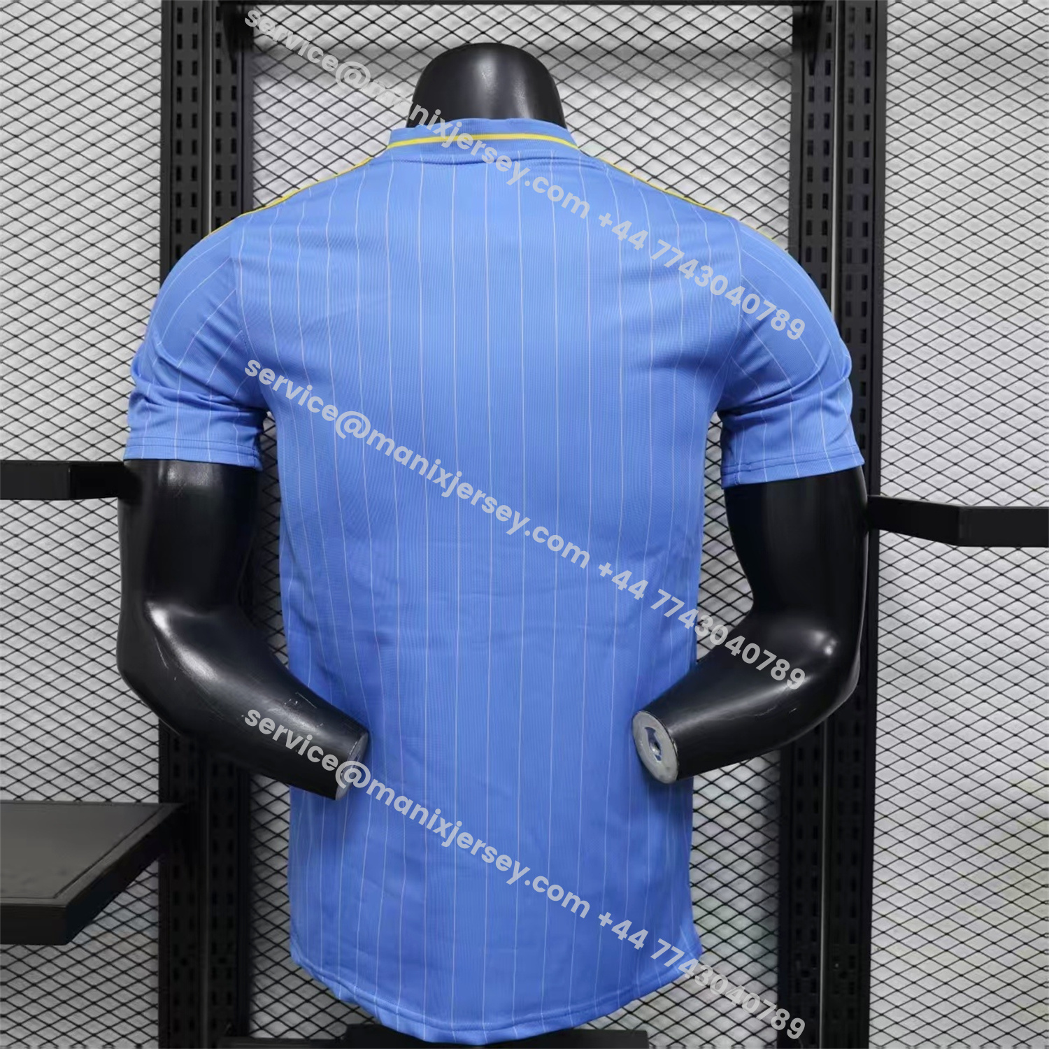 ManixJersey.com | Manchester United 25-26 Icon Travel Special Edition Blue Jersey - Player Version -Customize Name, Number and Patch | Worldwide Shipping