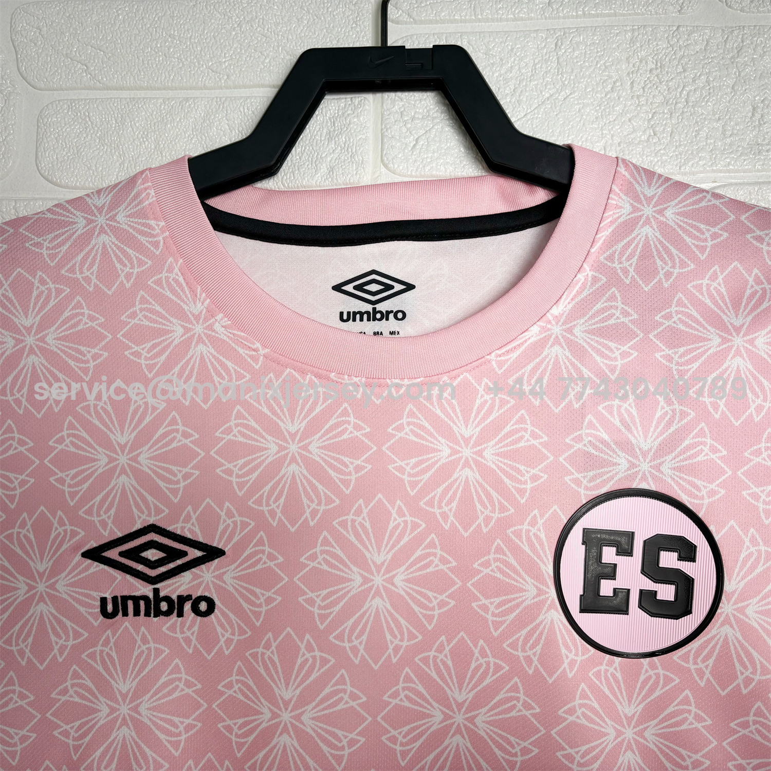 ManixJersey.com | El Salvador 2025-26 Pink Pre-Match Jersey - Fans Version -Customize Name, Number and Patch | Worldwide Shipping