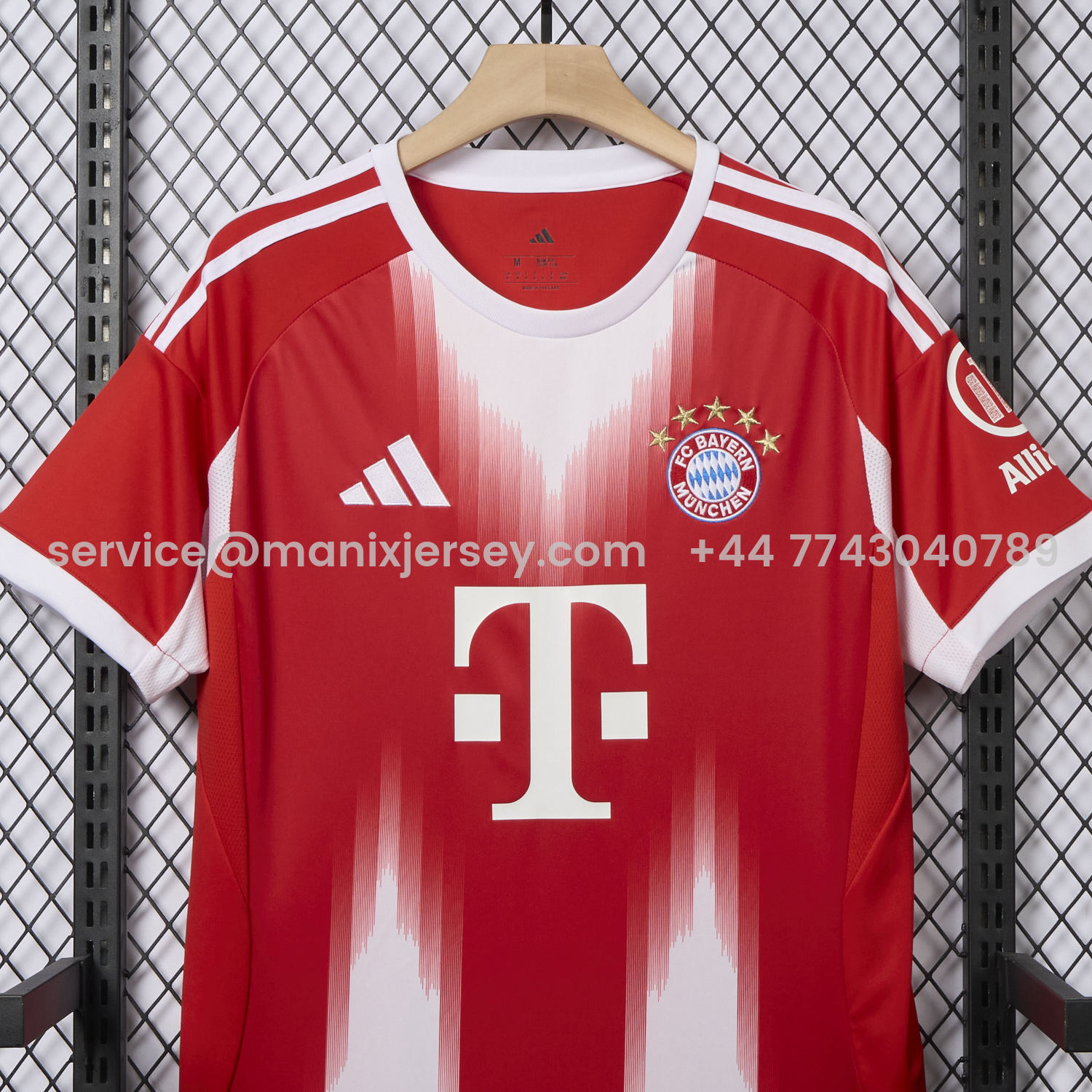 ManixJersey.com | Bayern Munich 25-26 Home Müller Limited Edition Jersey - Fans Version -Customize Name, Number and Patch | Worldwide Shipping