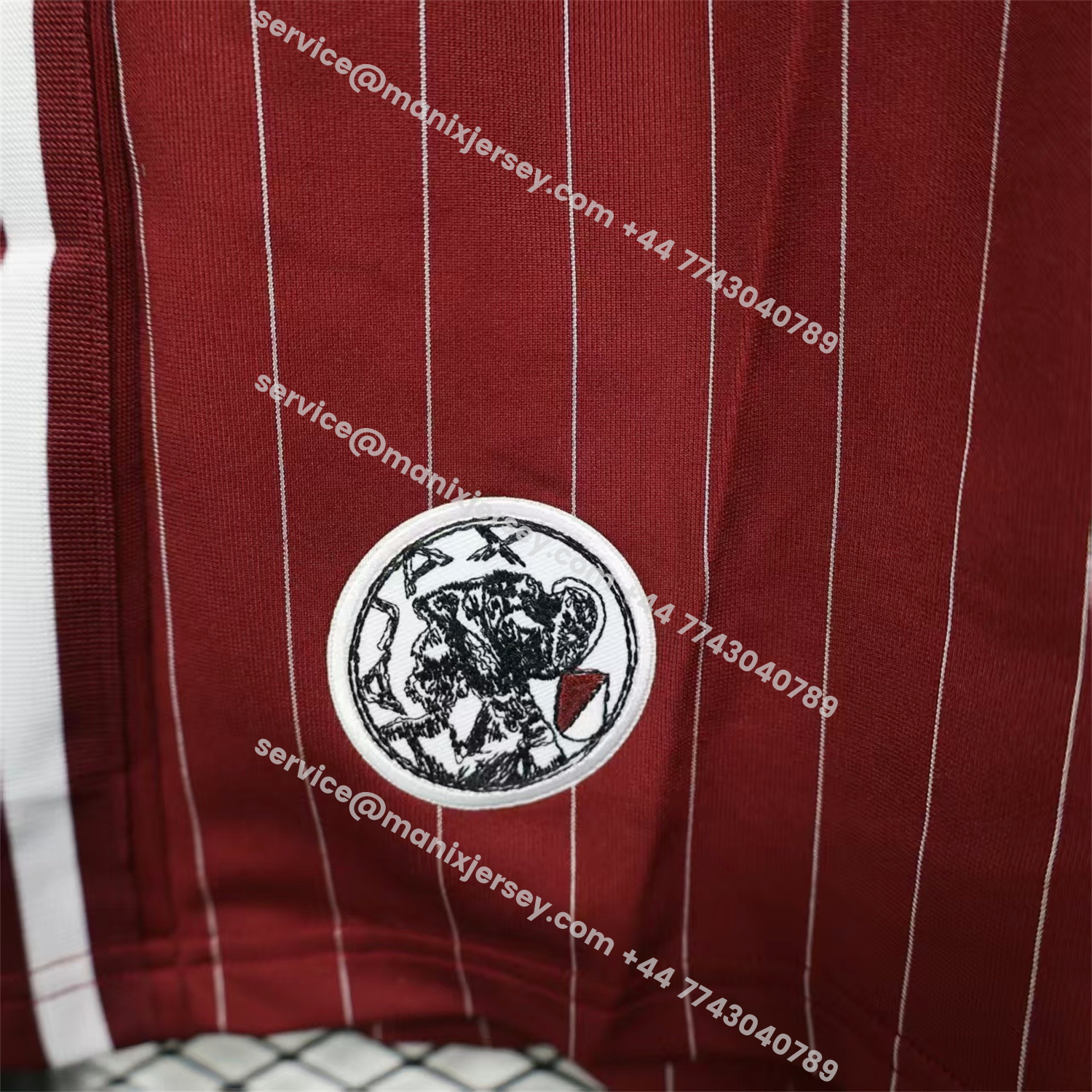 ManixJersey.com | Ajax 25-26 Icon Range Travel Special Edition Red Shorts - Player Version -Customize Name, Number and Patch | Worldwide Shipping