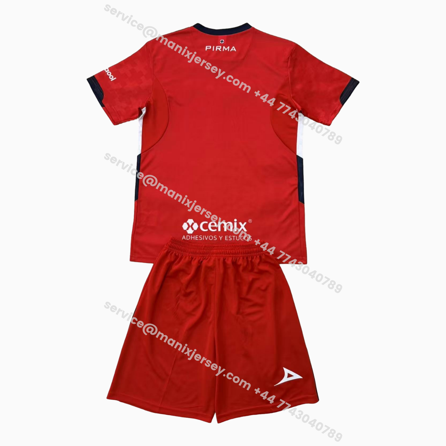 ManixJersey.com | Cruz Azul 25-26 Red Goalkeeper Men's Adult Jersey Set - Fans Version -Customize Name, Number and Patch | Worldwide Shipping