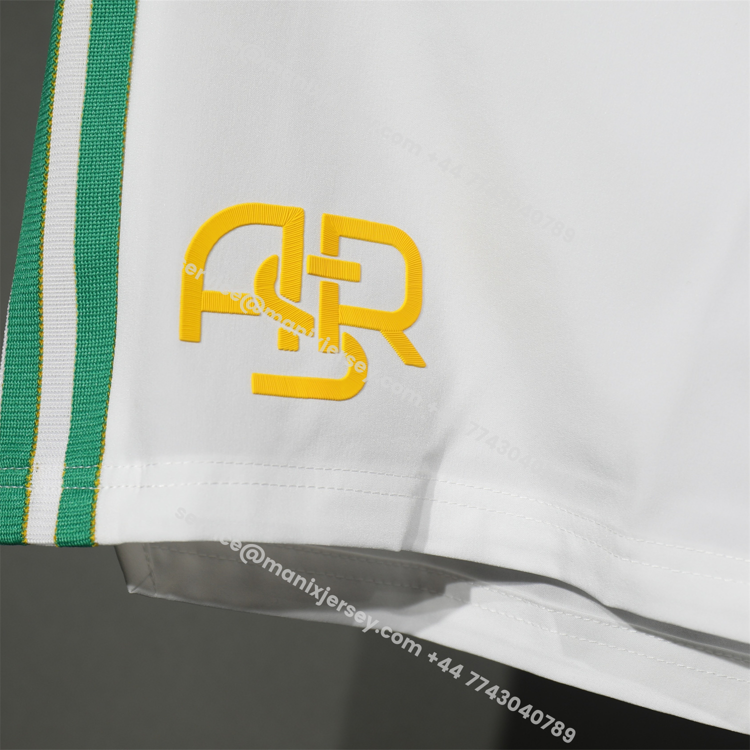 ManixJersey.com | Roma 25-26 Third White Shorts - Player Version -Customize Name, Number and Patch | Worldwide Shipping