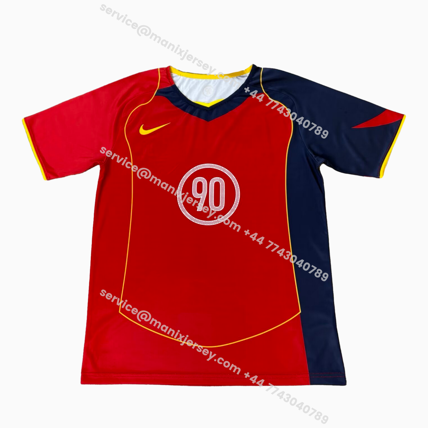 ManixJersey.com | Spain 2026 T90 Red Special Jersey -Customize Name, Number and Patch | Worldwide Shipping