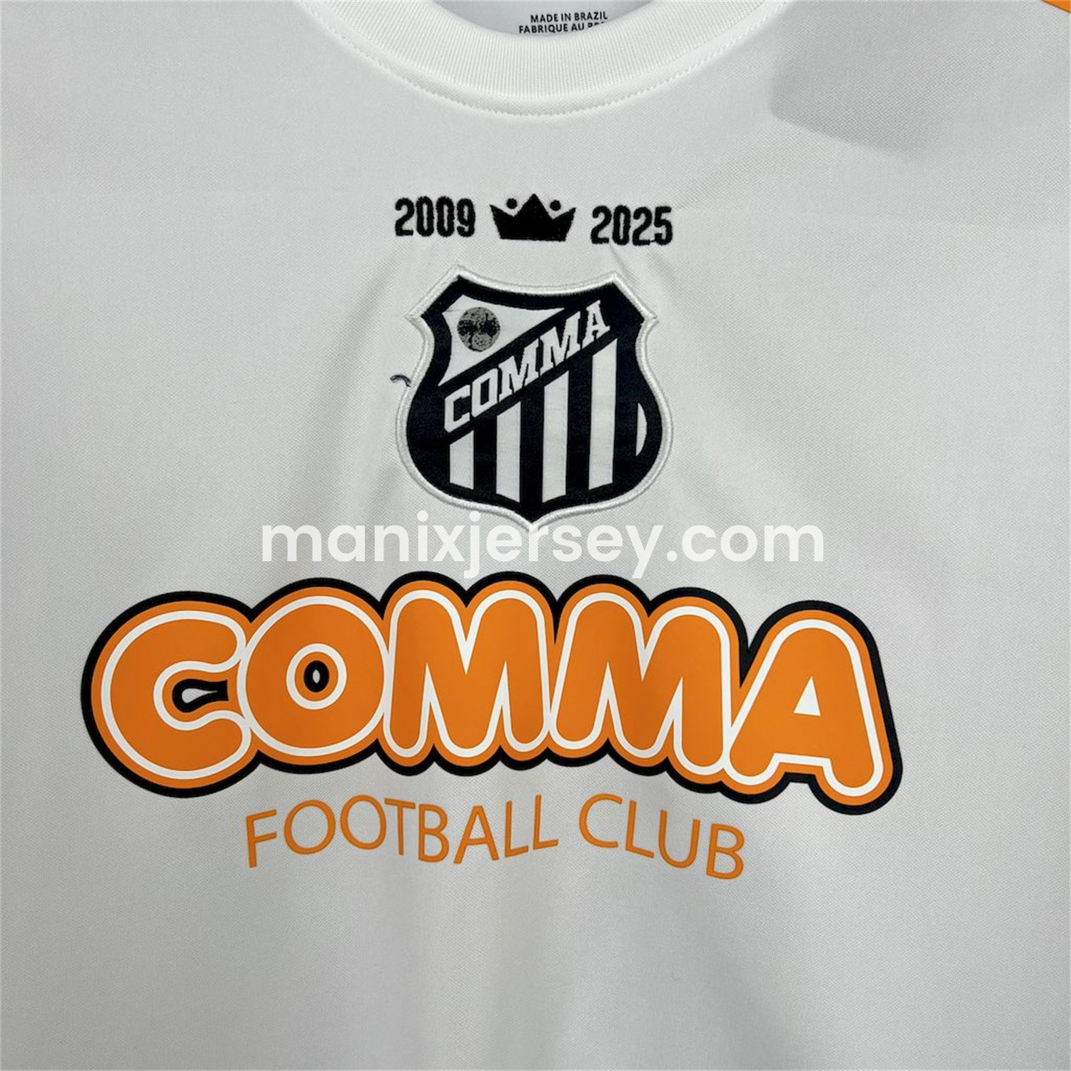ManixJersey.com | Santos 25-26 Neymar Return Commemorative Special Edition Jersey - Fans Version -Customize Name, Number and Patch | Worldwide Shipping