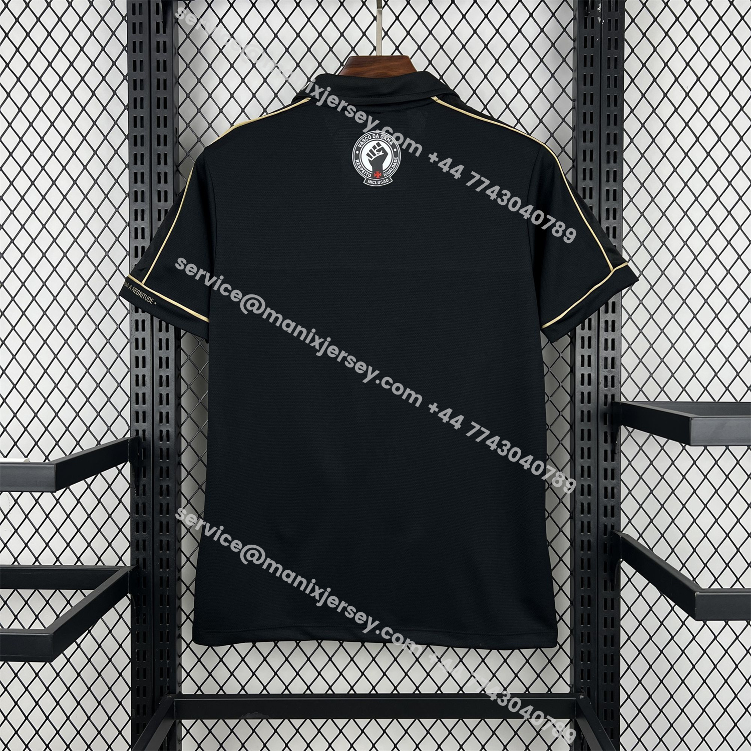 ManixJersey.com | Vasco da Gama 25-26 Black Special Jersey - Fans Version -Customize Name, Number and Patch | Worldwide Shipping