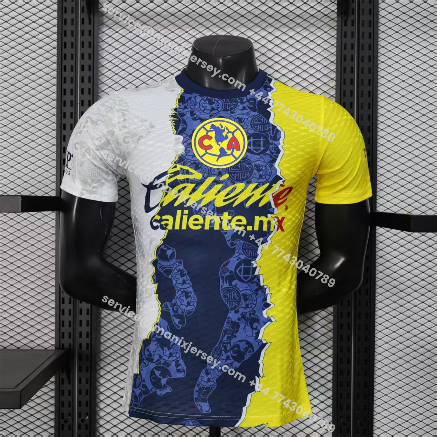 ManixJersey.com | Club América 25-26 Three-Color Mixing Special Jersey - Player Version -Customize Name, Number and Patch | Worldwide Shipping