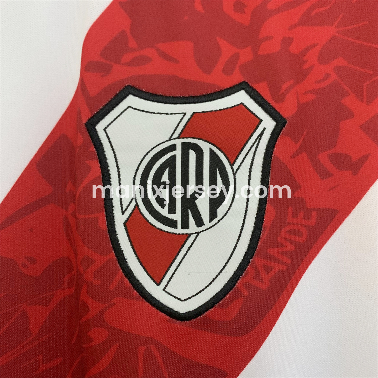 ManixJersey.com | Retro River Plate 2013-14 Home Jersey -Customize Name, Number and Patch | Worldwide Shipping