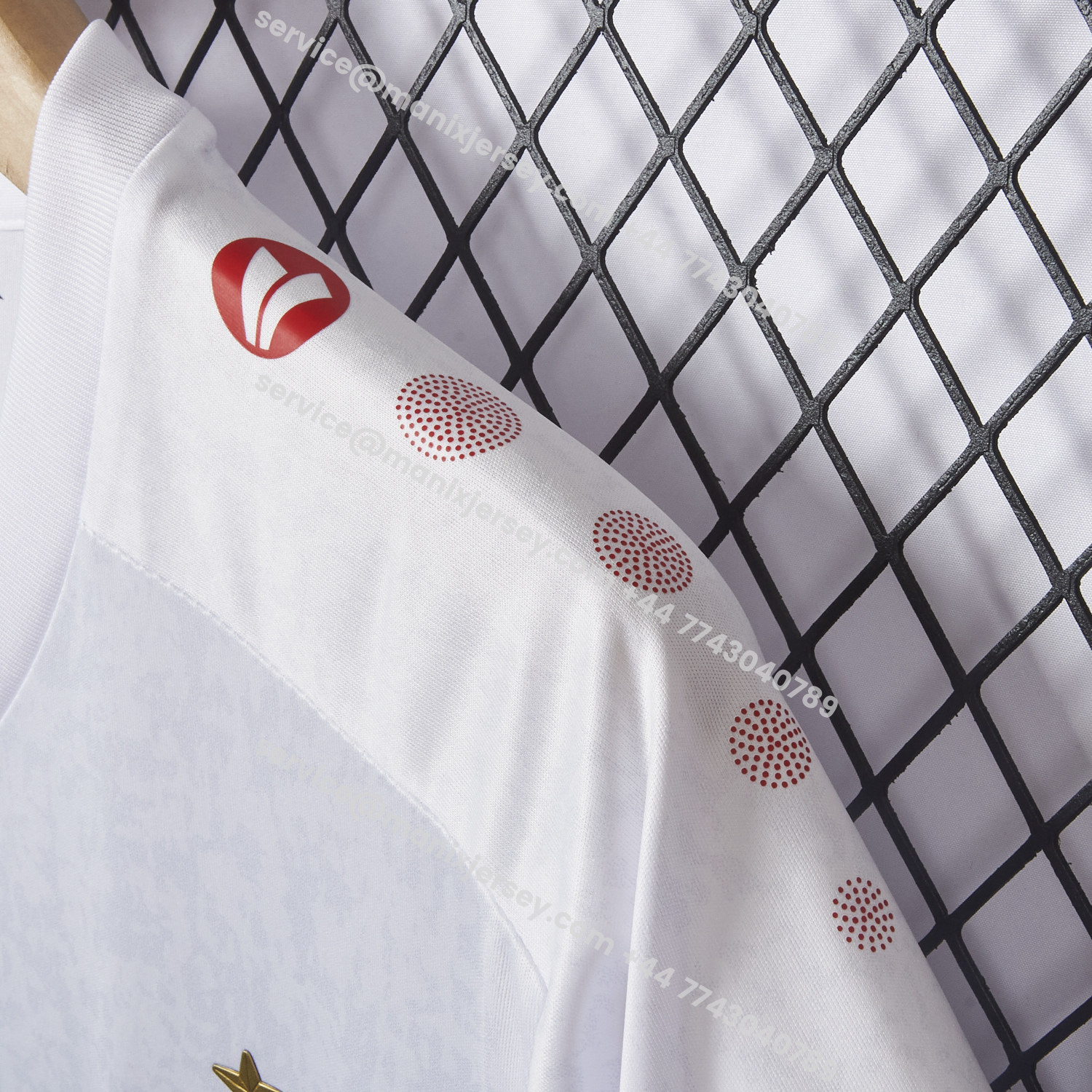 ManixJersey.com | VfB Stuttgart 25-26 European Home Jersey - Fans Version -Customize Name, Number and Patch | Worldwide Shipping