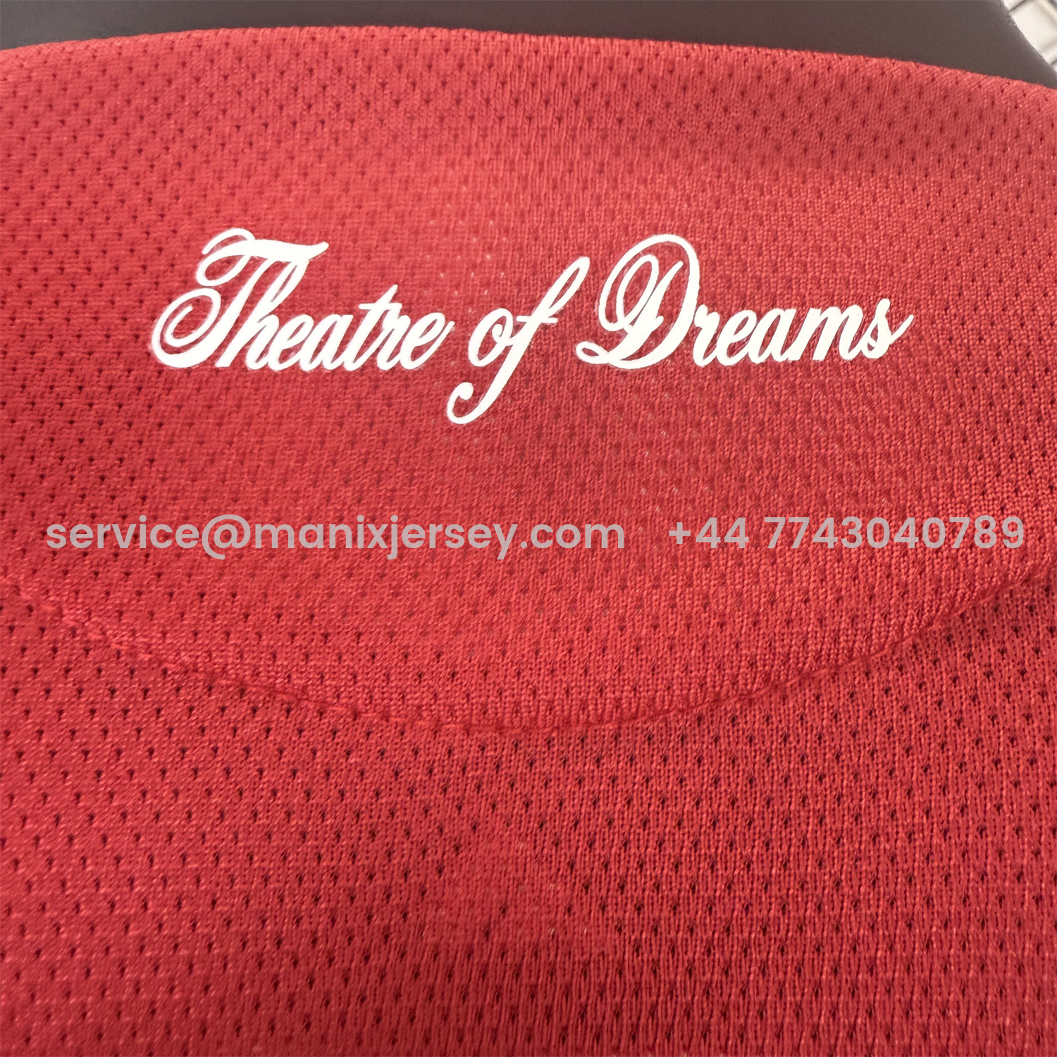 ManixJersey.com | Manchester United 25-26 Home Long Sleeves Jersey - Player Version -Customize Name, Number and Patch | Worldwide Shipping