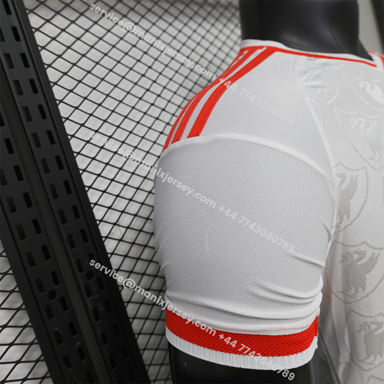 Liver.pool 26-27 Casual White With Faint Logos Jersey - Player Version:football jersey mysite: unitedjerseyfootball 邓江浪:football