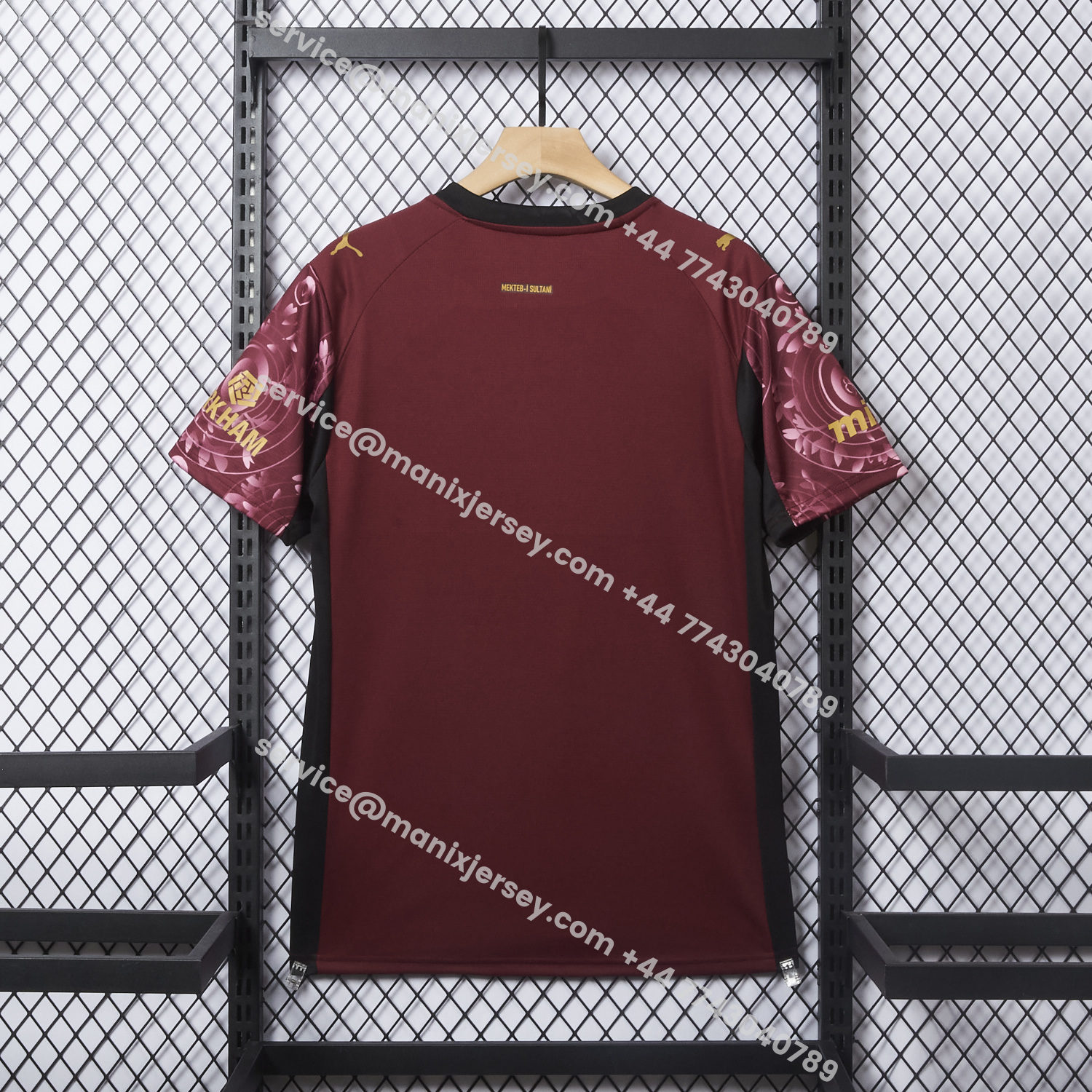 ManixJersey.com | Galatasaray 25-26 Third Jersey with Five Stars - Fans Version -Customize Name, Number and Patch | Worldwide Shipping