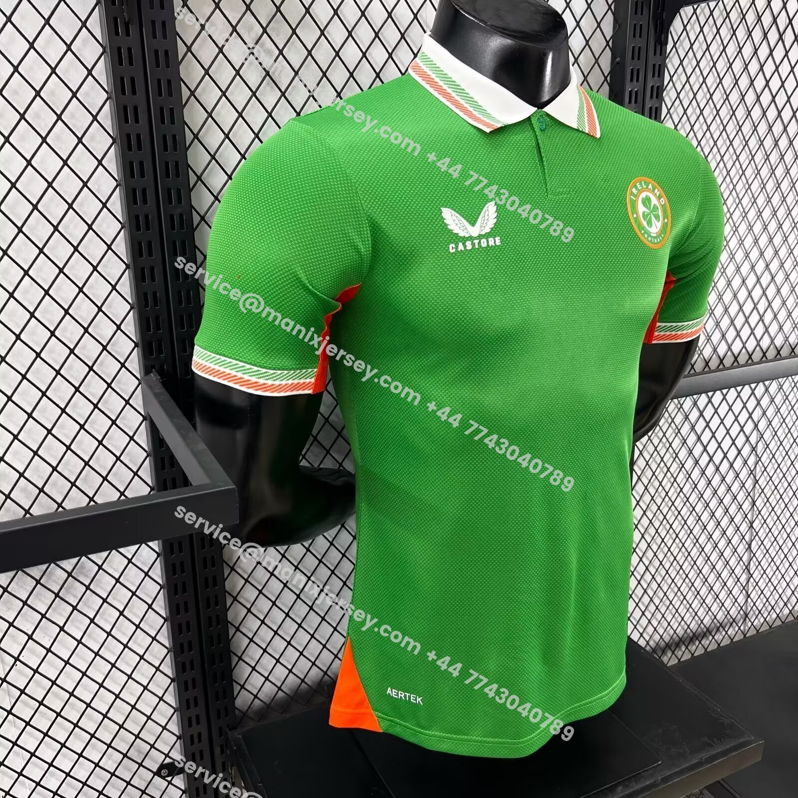 ManixJersey.com | Ireland 2026 Women's Team Home Jersey - Player Version -Customize Name, Number and Patch | Worldwide Shipping