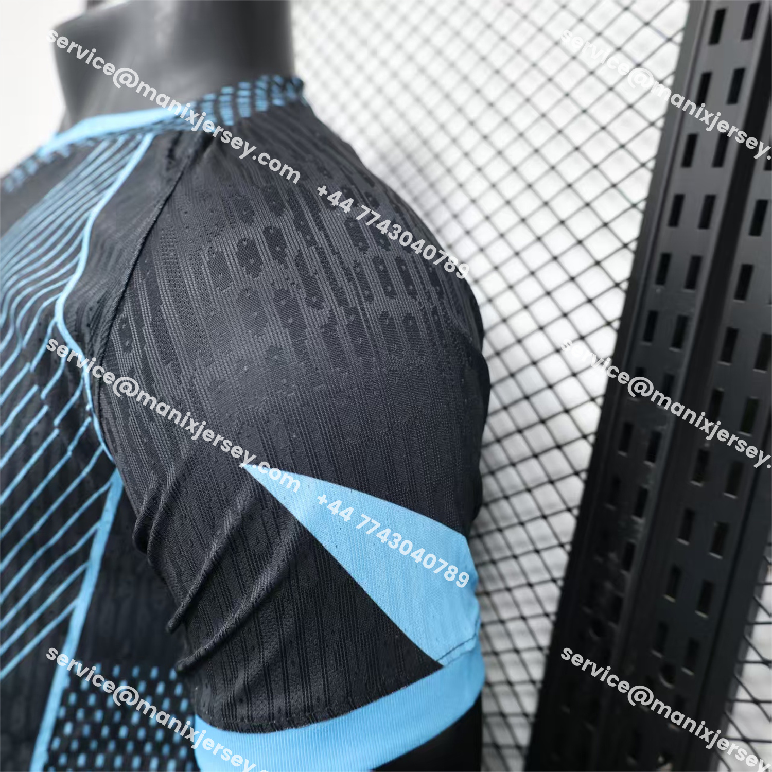 ManixJersey.com | Barcelona 25-26 T90 Black Special Jersey - Player Version -Customize Name, Number and Patch | Worldwide Shipping