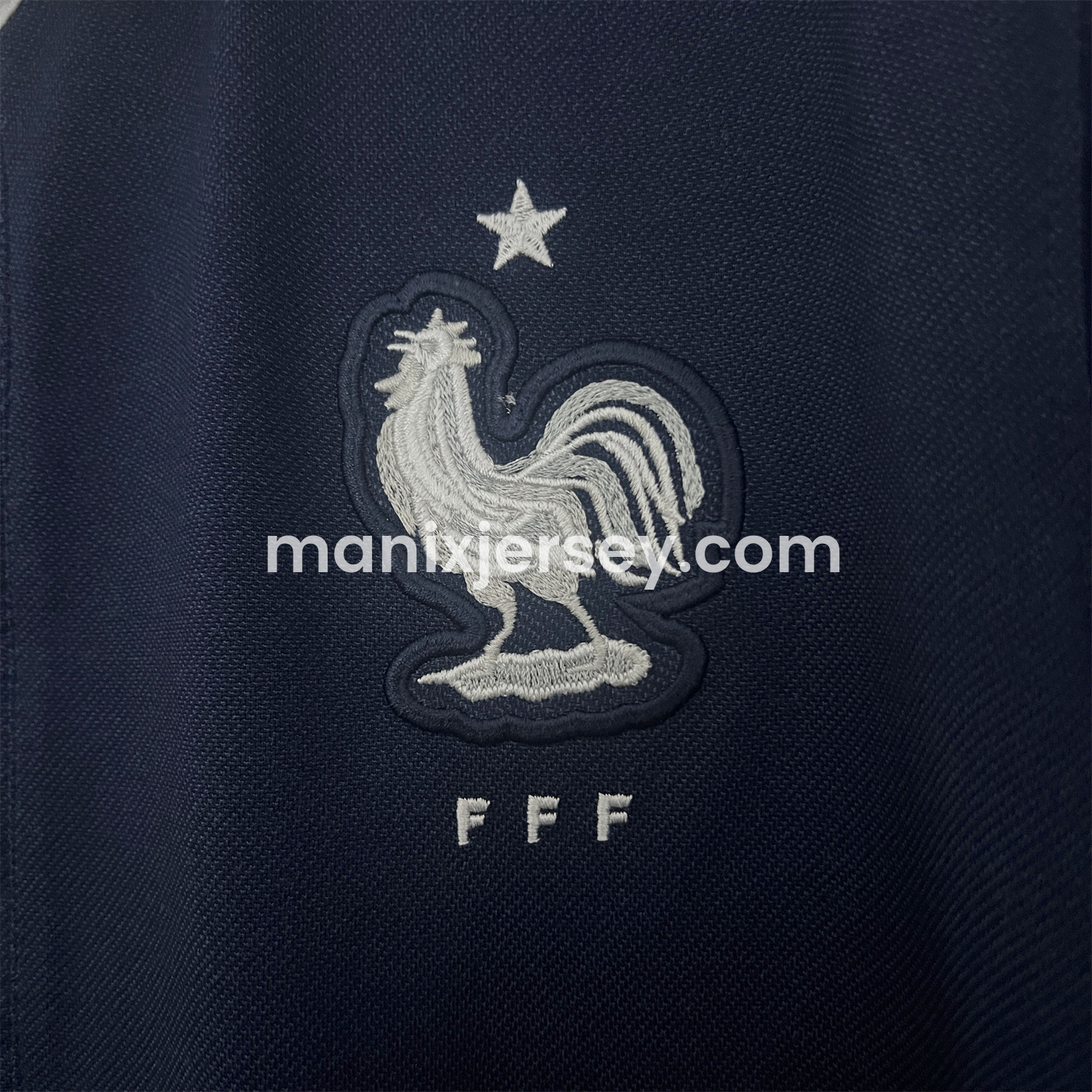 ManixJersey.com | Retro France 2014 Home Jersey -Customize Name, Number and Patch | Worldwide Shipping