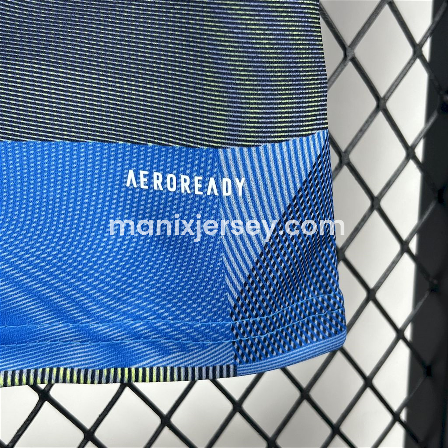 ManixJersey.com | Real Madrid 25-26 Blue Pre-Match Traning Kids Kit -Customize Name, Number and Patch | Worldwide Shipping